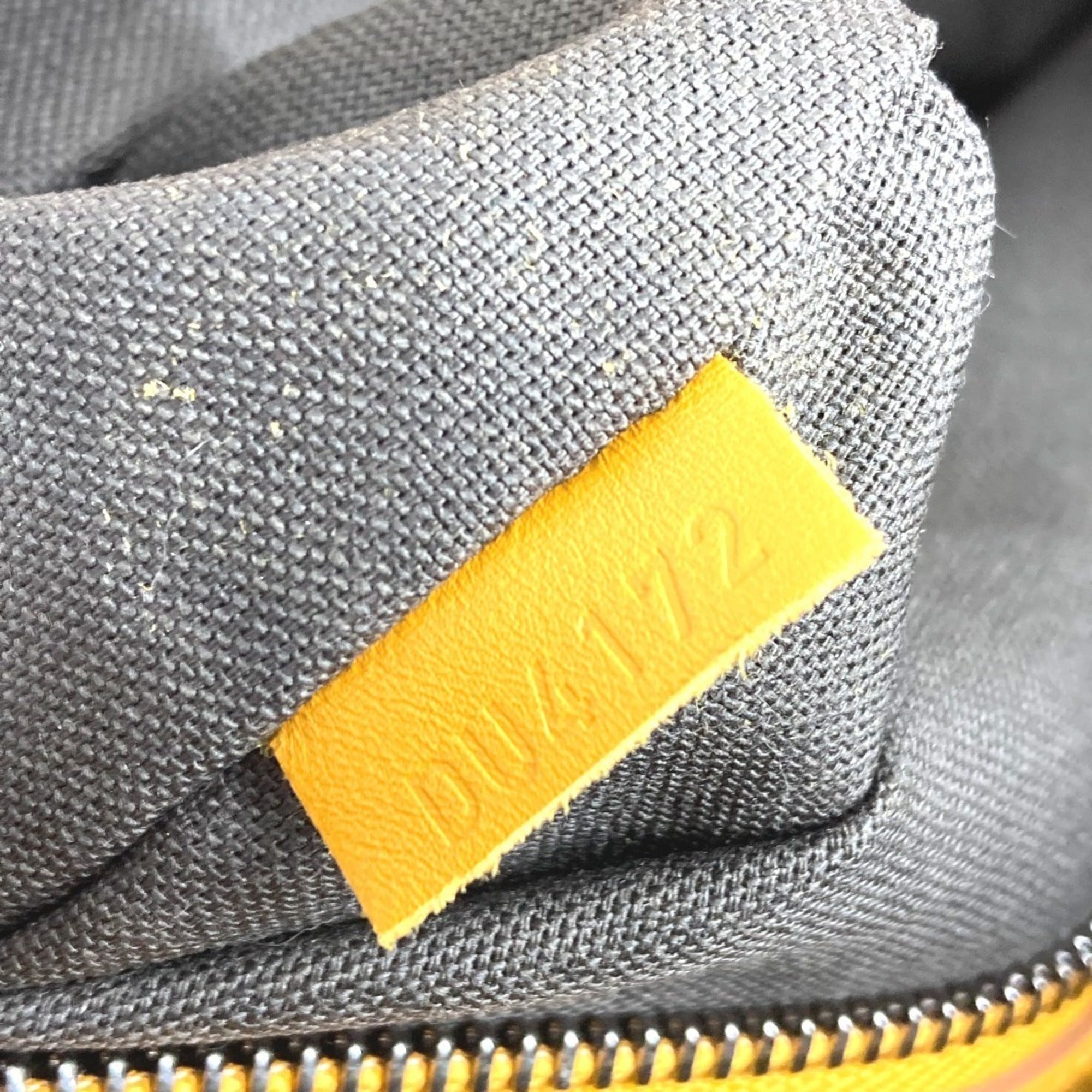 Louis Vuitton Yellow Damier Infini Boston Bag Handbag Shoulder Bag (Pre-Owned)