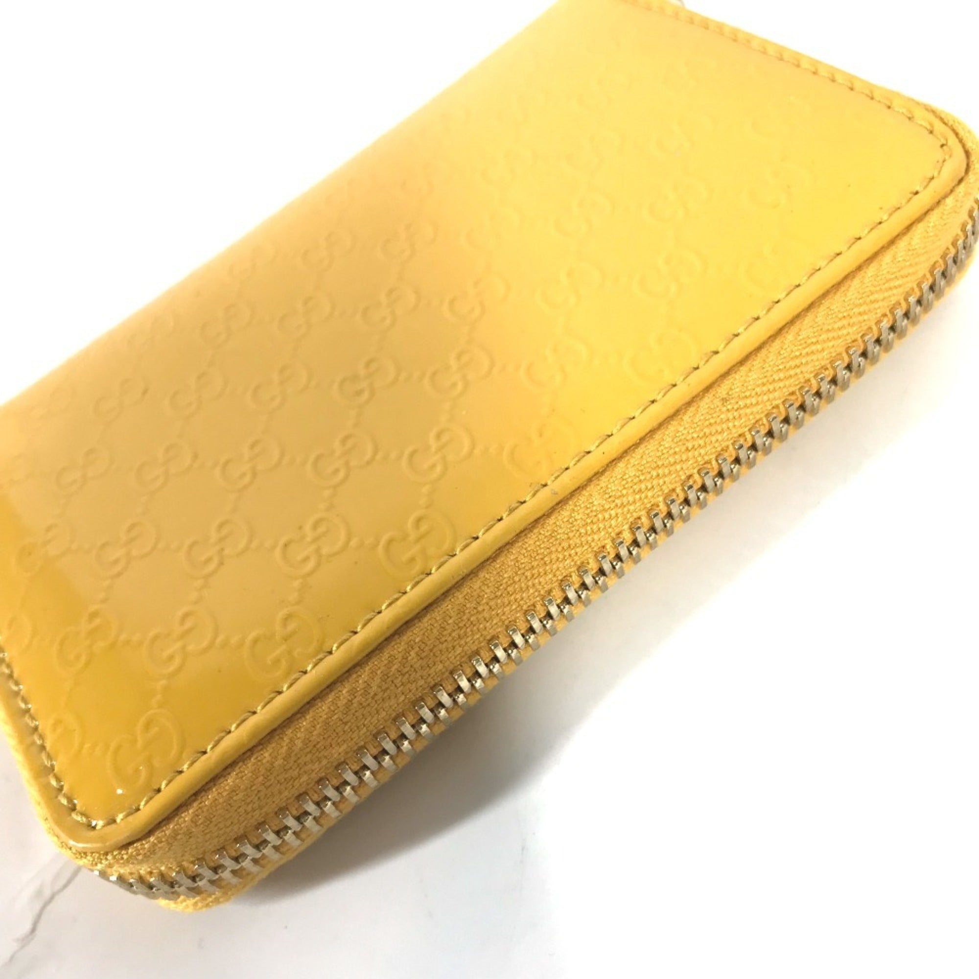 Gucci Yellow Long Wallet (Bi-Fold) (Pre-Owned)