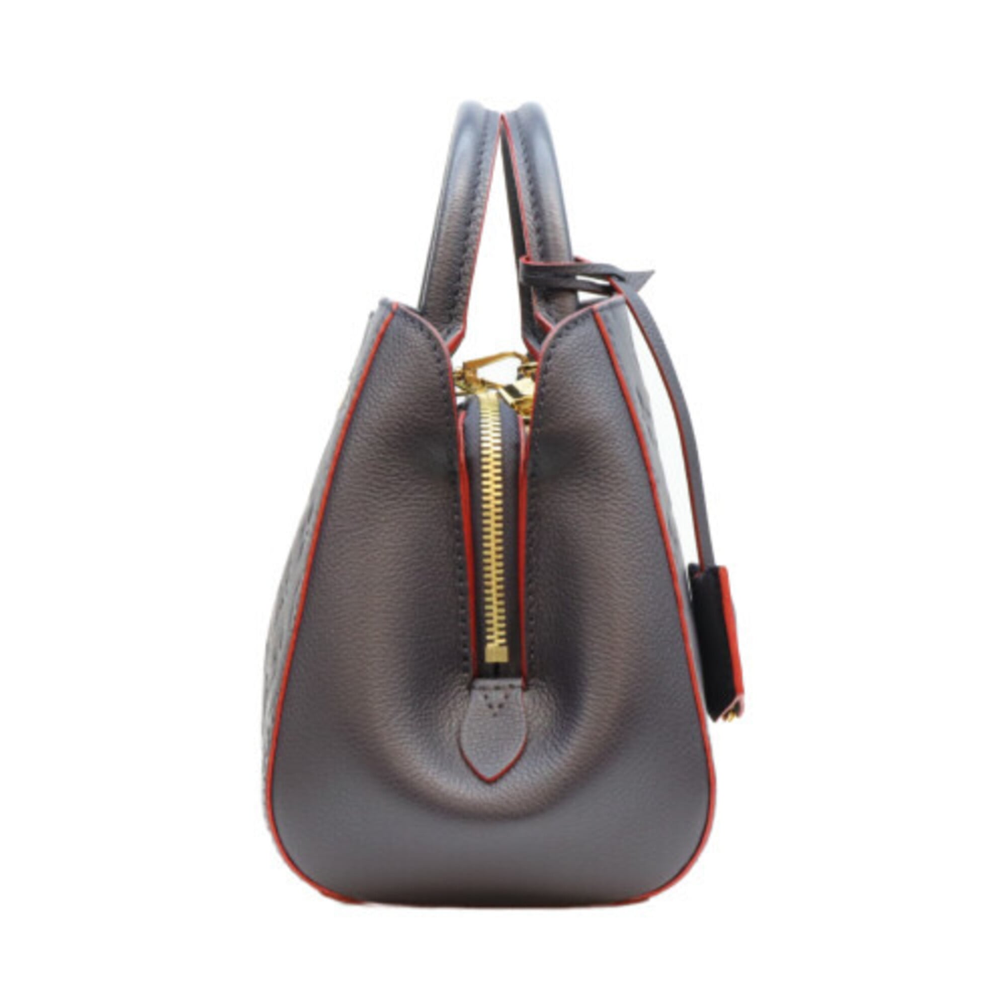 Louis Vuitton Navy Red Color Monogram Empreinte Shoulder Bag (Pre-Owned)