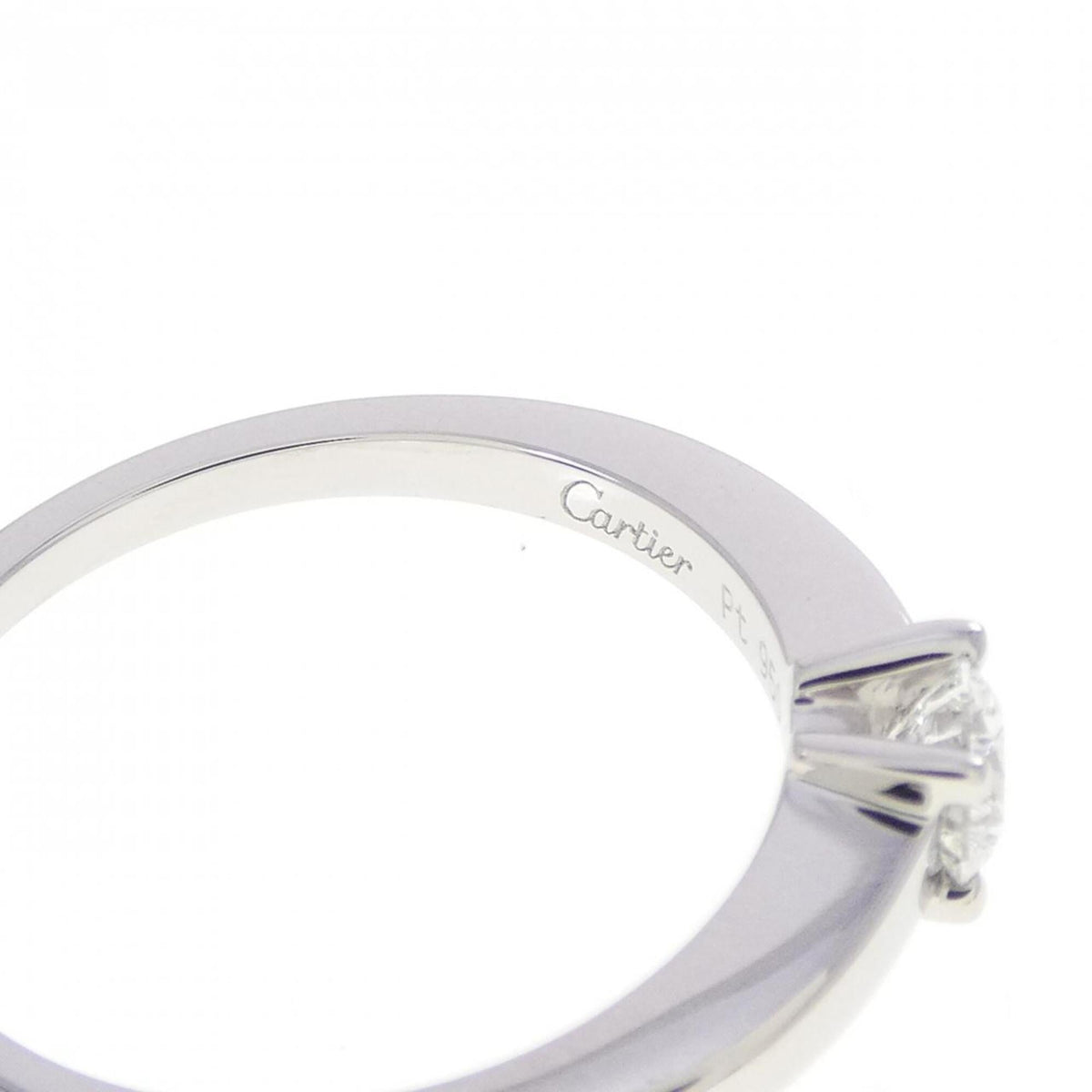 Cartier Platinum 950 Band Ring (Pre-Owned)