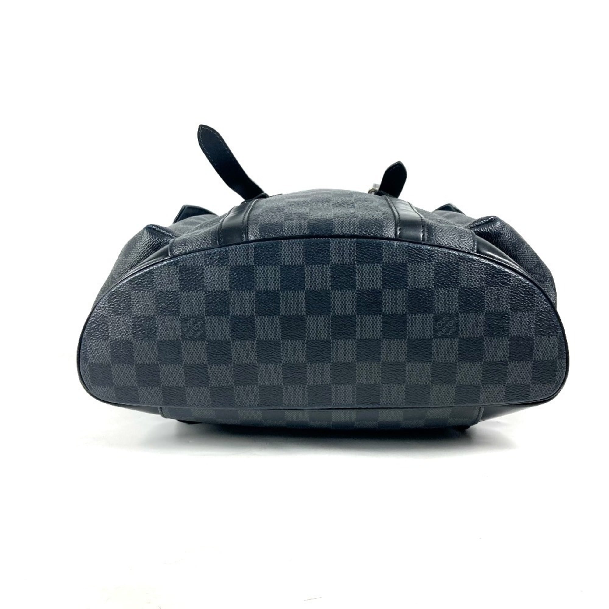 Louis Vuitton Black Damier Graphite Backpack (Pre-Owned)