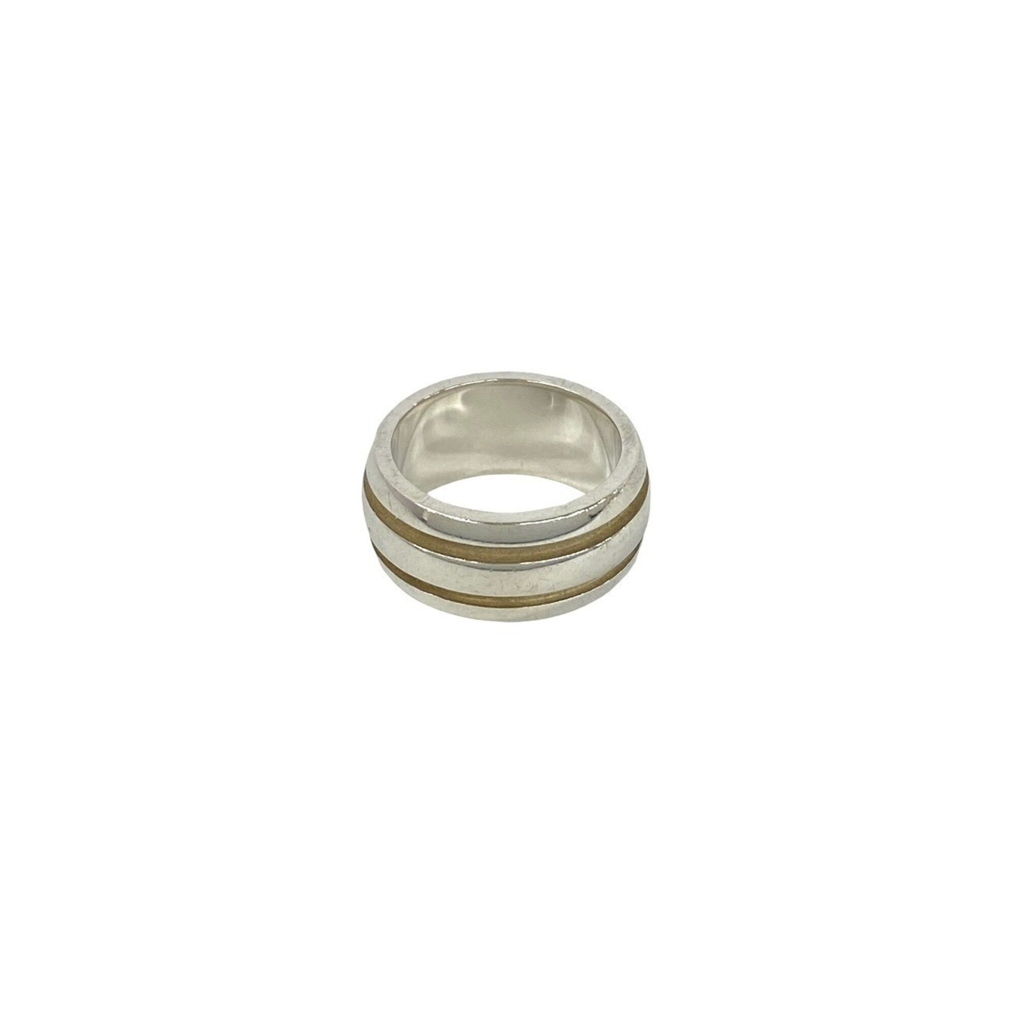 Tiffany Silver Silver 925 Band Ring (Pre-Owned)