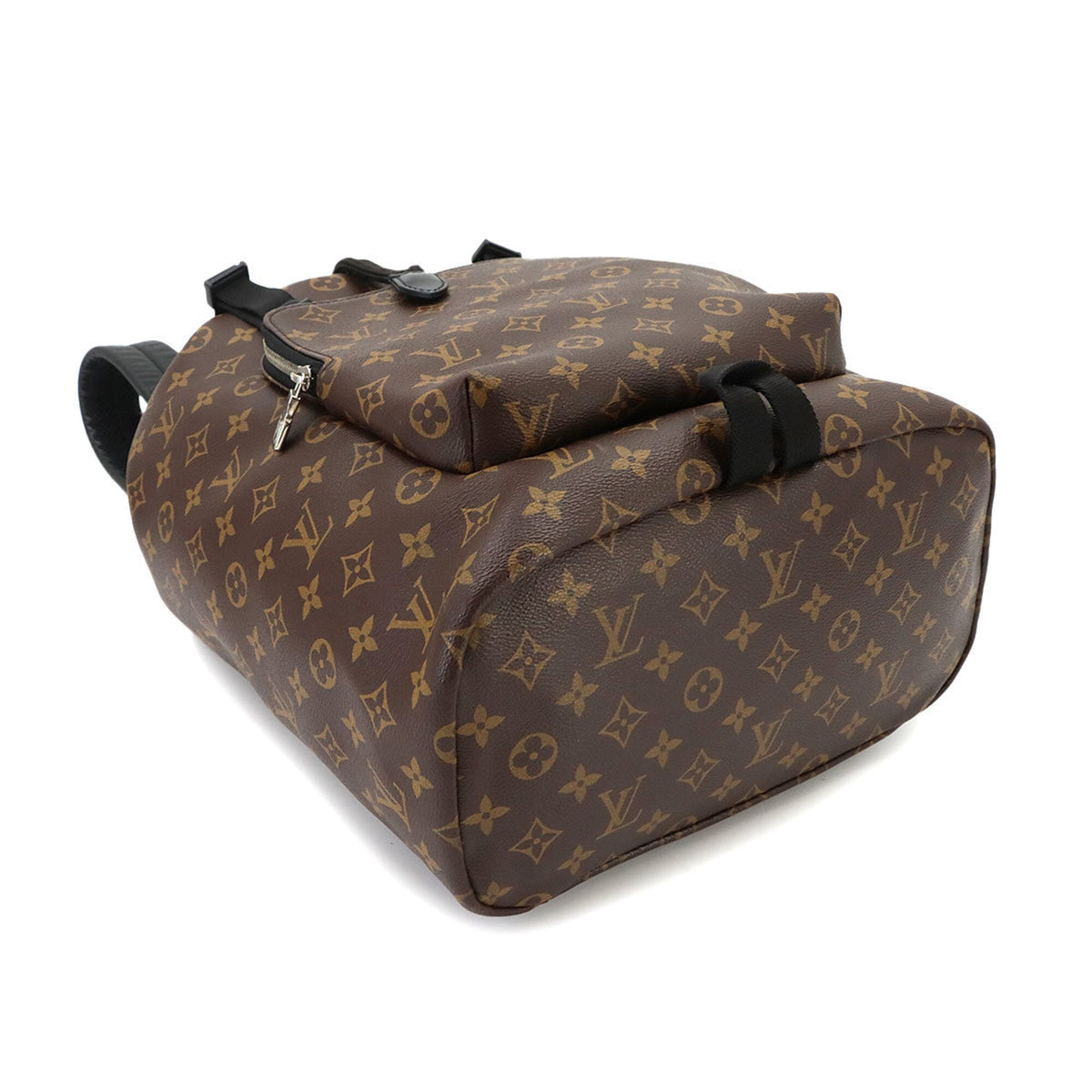Louis Vuitton Brown Monogram Macassar Noir Monogram Backpack (Pre-Owned)