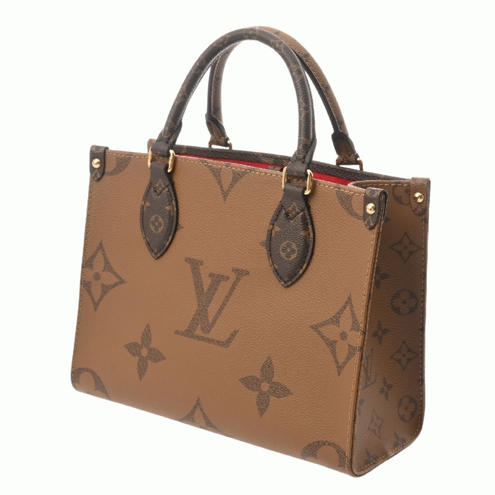 Louis Vuitton Brown Monogram Handbag Pouch (Pre-Owned)