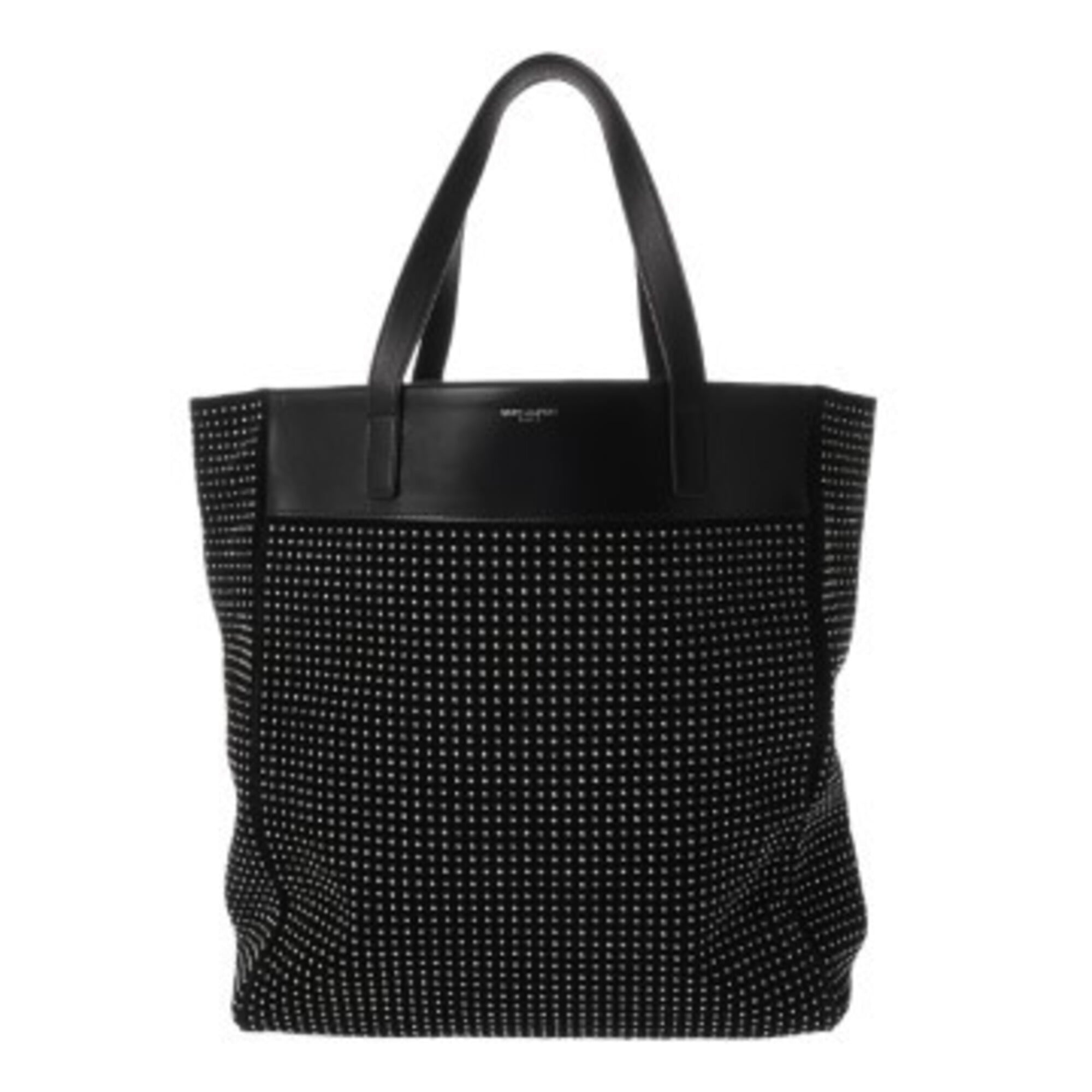 Saint Laurent Black Leather Tote Bag (Pre-Owned)