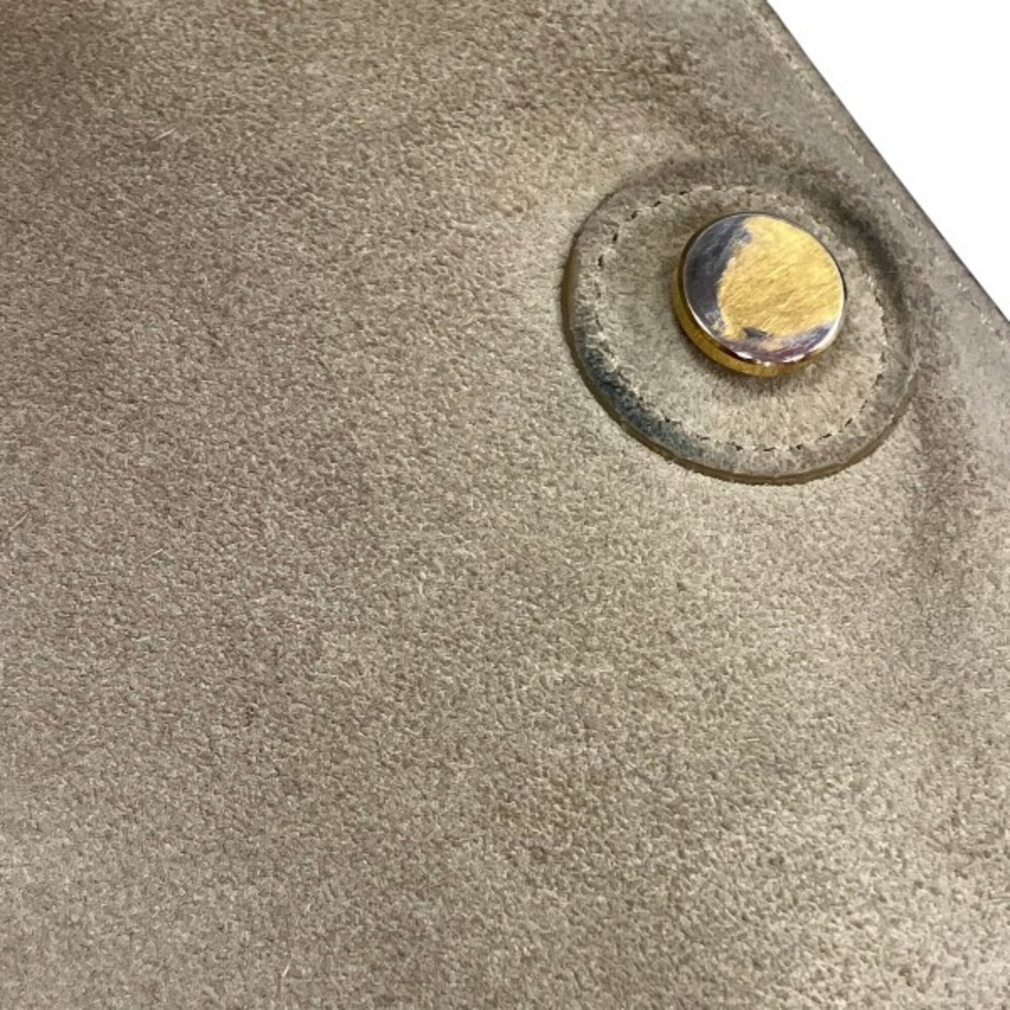 Celine Beige Leather Handbag Shoulder Bag (Pre-Owned)