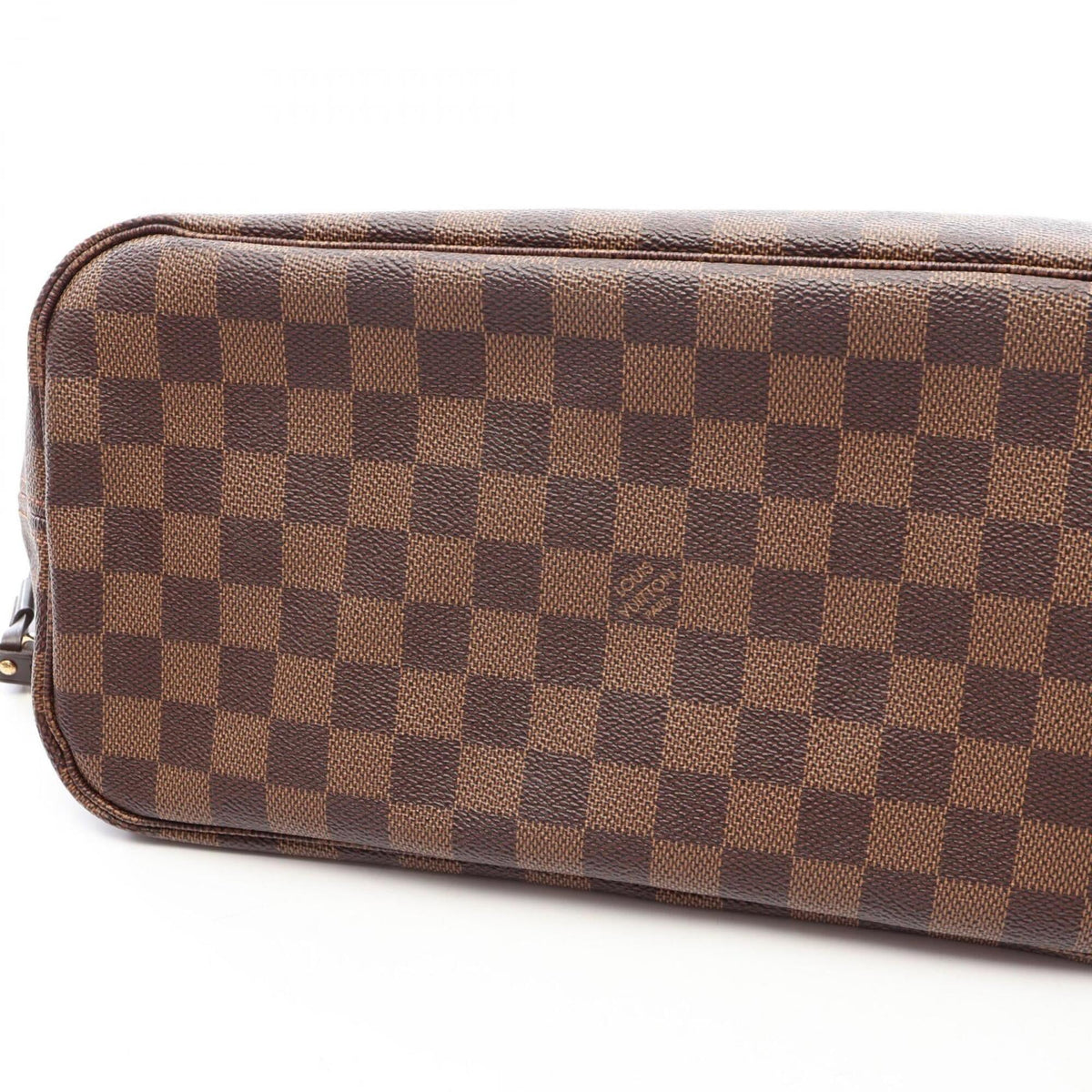 Louis Vuitton Brown Ebene Damier Canvas Coated Canvas Leather Handbag Tote Bag (Pre-Owned)