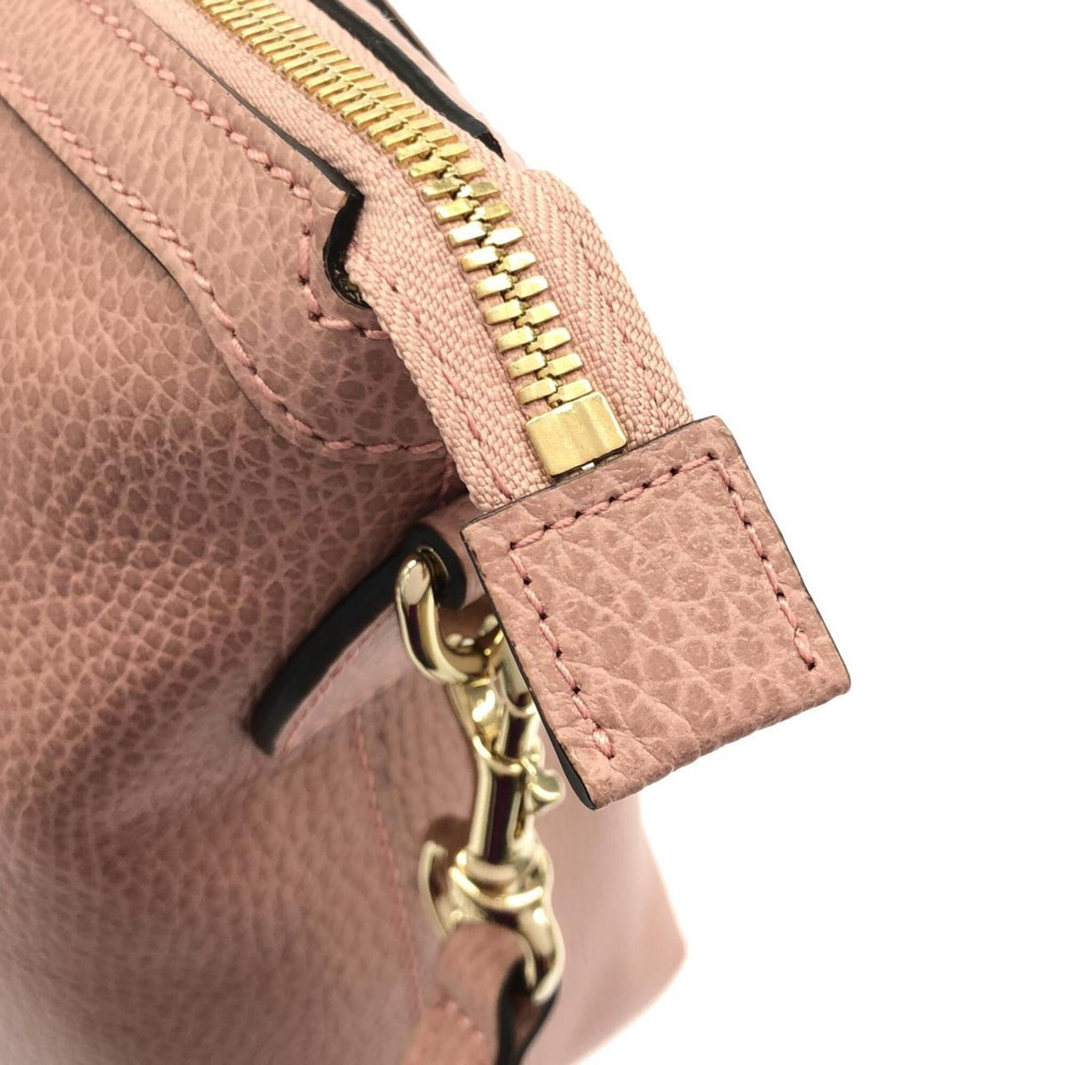 Gucci Pink Leather Handbag (Pre-Owned)