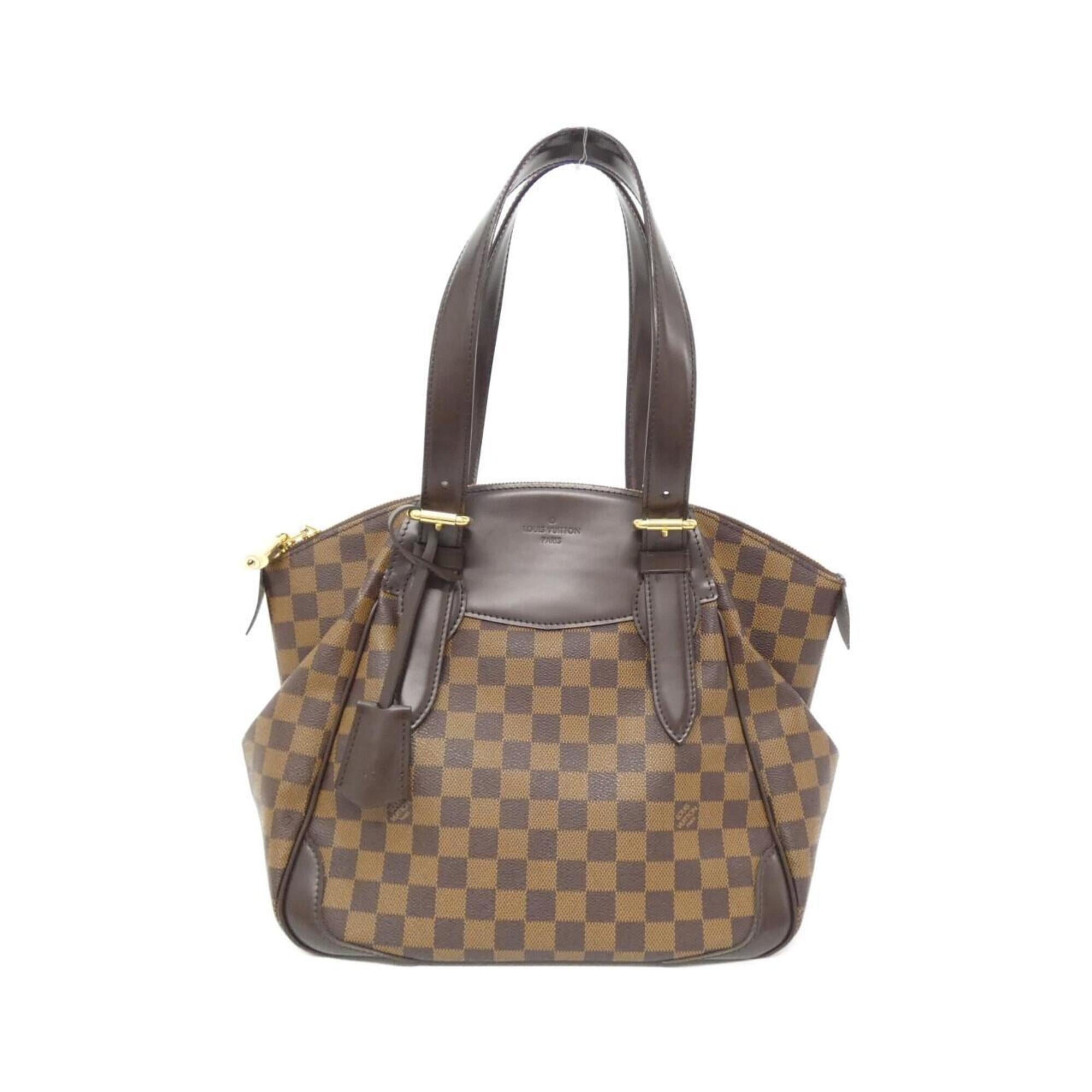 Louis Vuitton Ebene Coated Canvas Shoulder Bag (Pre-Owned)