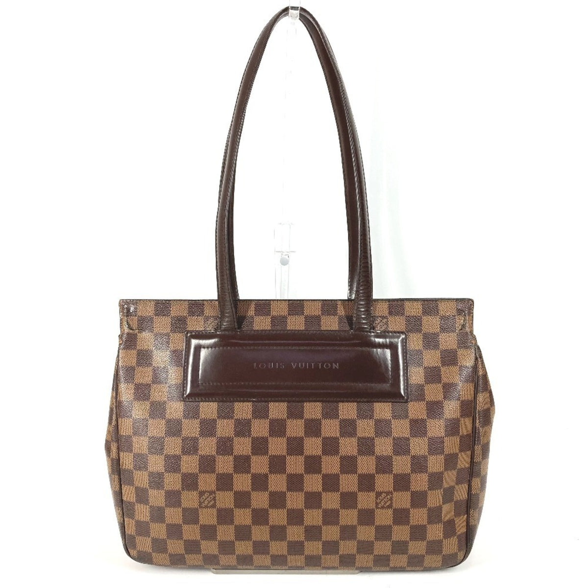 Louis Vuitton Brown Damier Canvas Shoulder Bag Tote Bag (Pre-Owned)