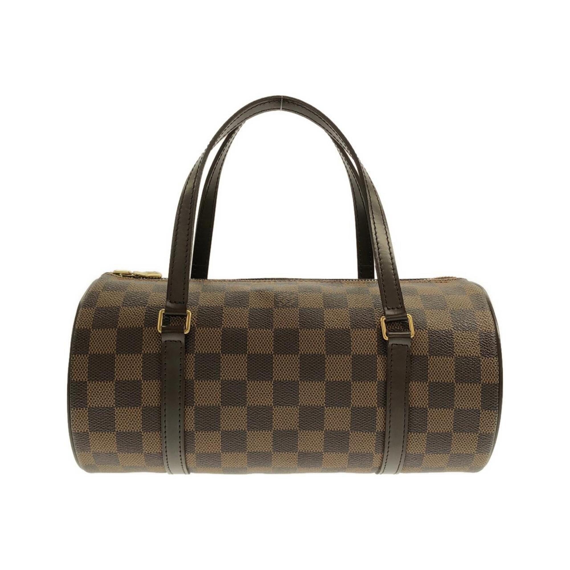 Louis Vuitton Brown Coated Canvas Handbag (Pre-Owned)