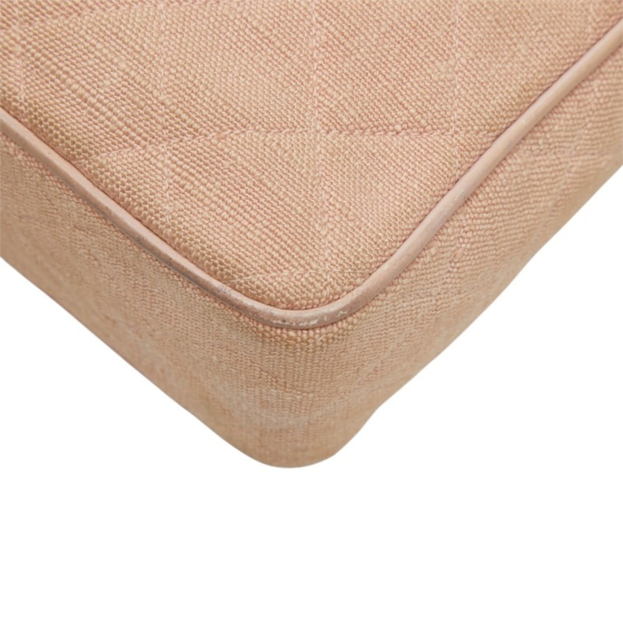 Chanel Pink Grained Calfskin Leather Shoulder Bag (Pre-Owned)