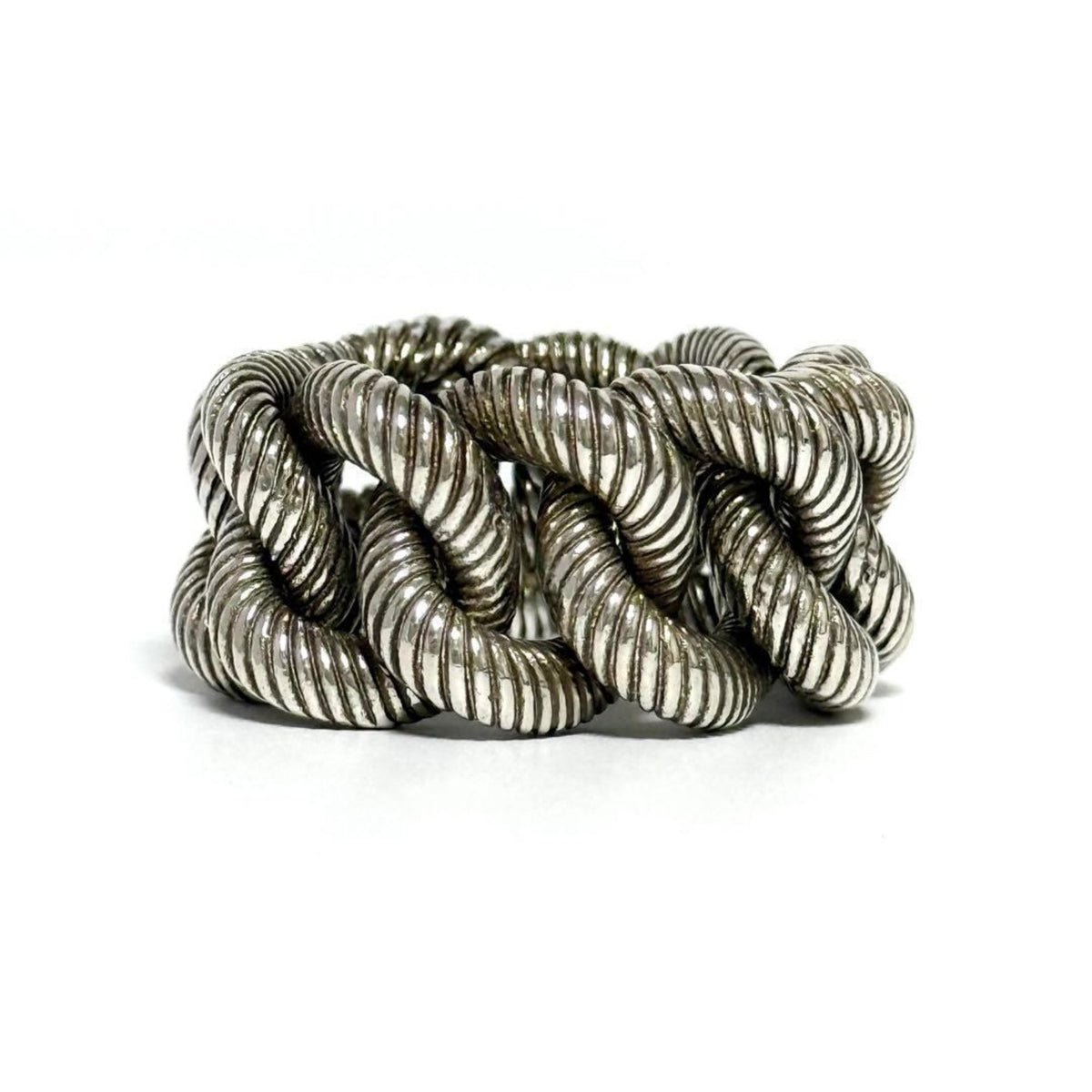 Gucci Silver 925 Band Ring (Pre-Owned)