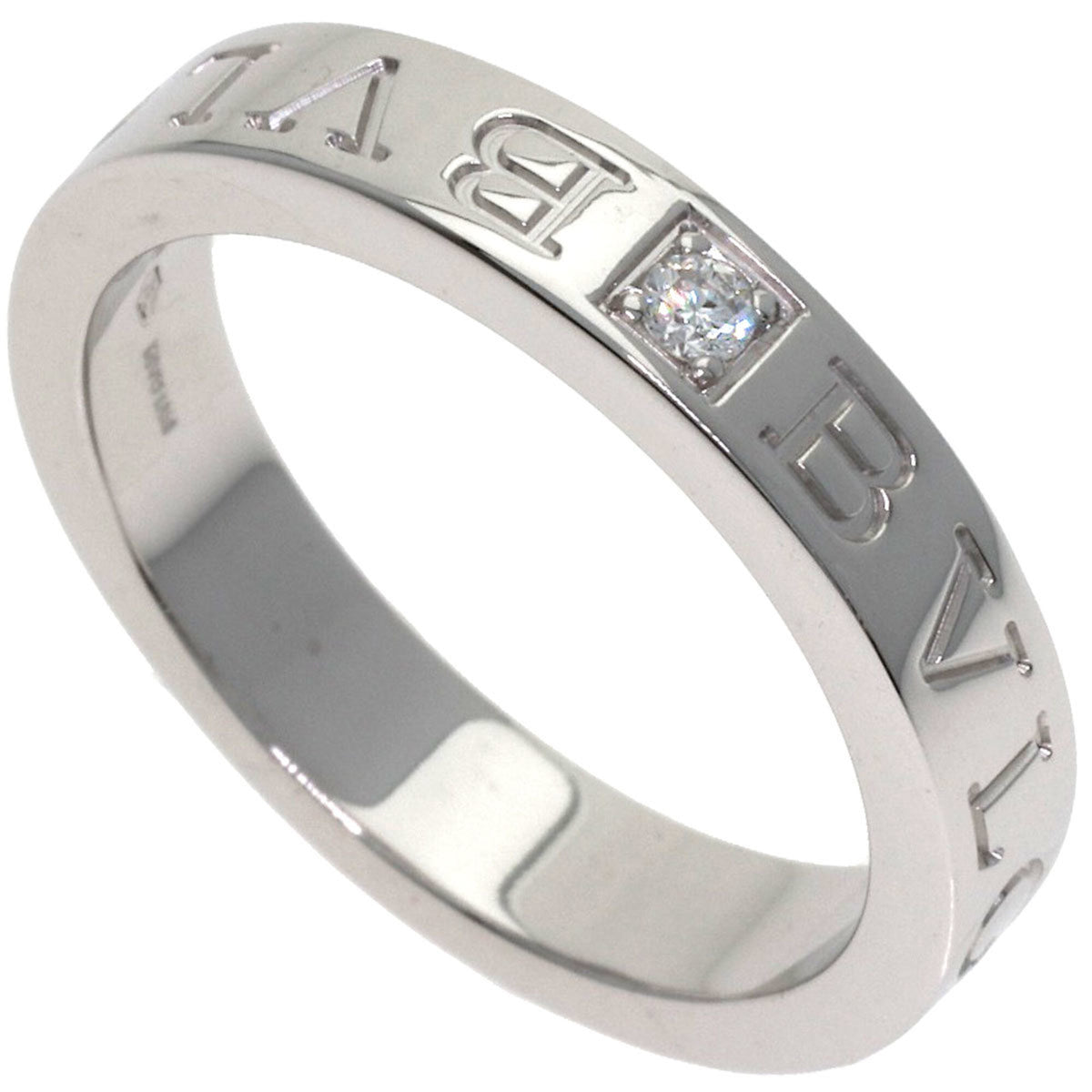 Bvlgari White Gold (18K) Band Ring (Pre-Owned)