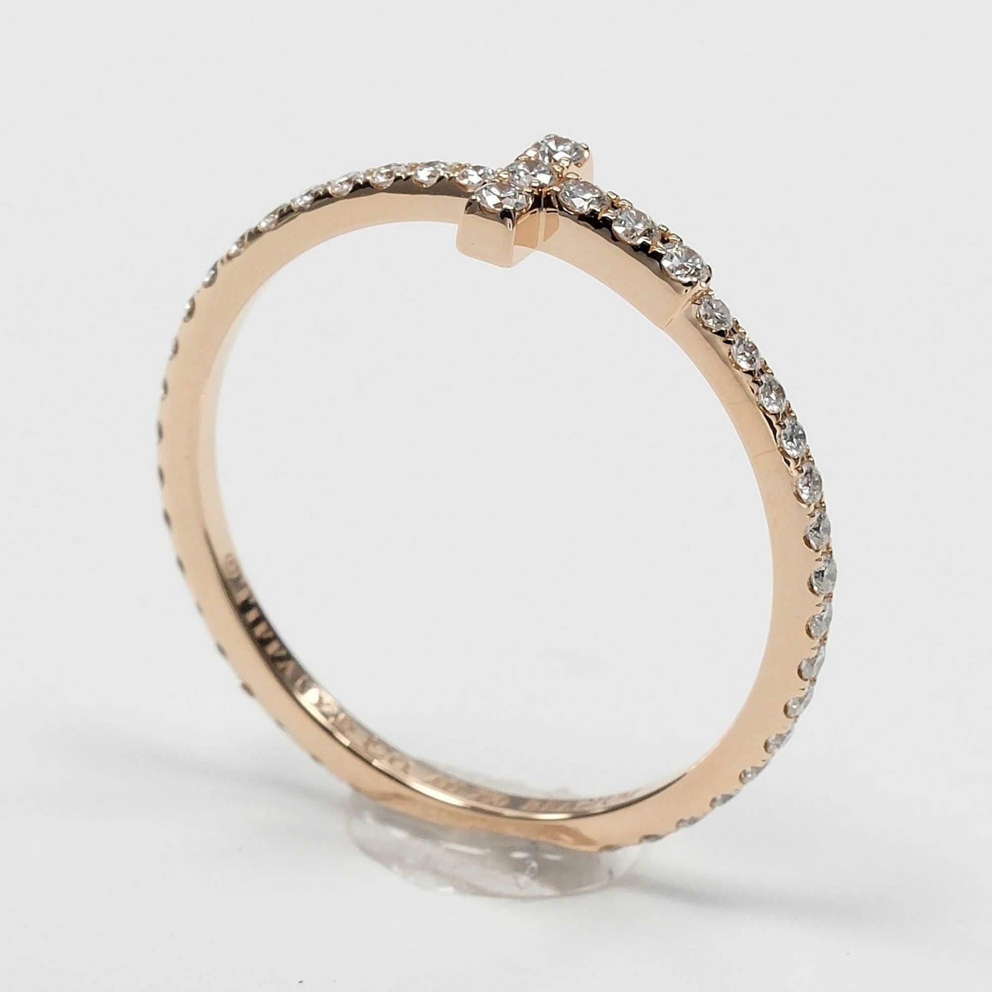 Tiffany Pink Gold Pink Gold (18K) Band Ring (Pre-Owned)
