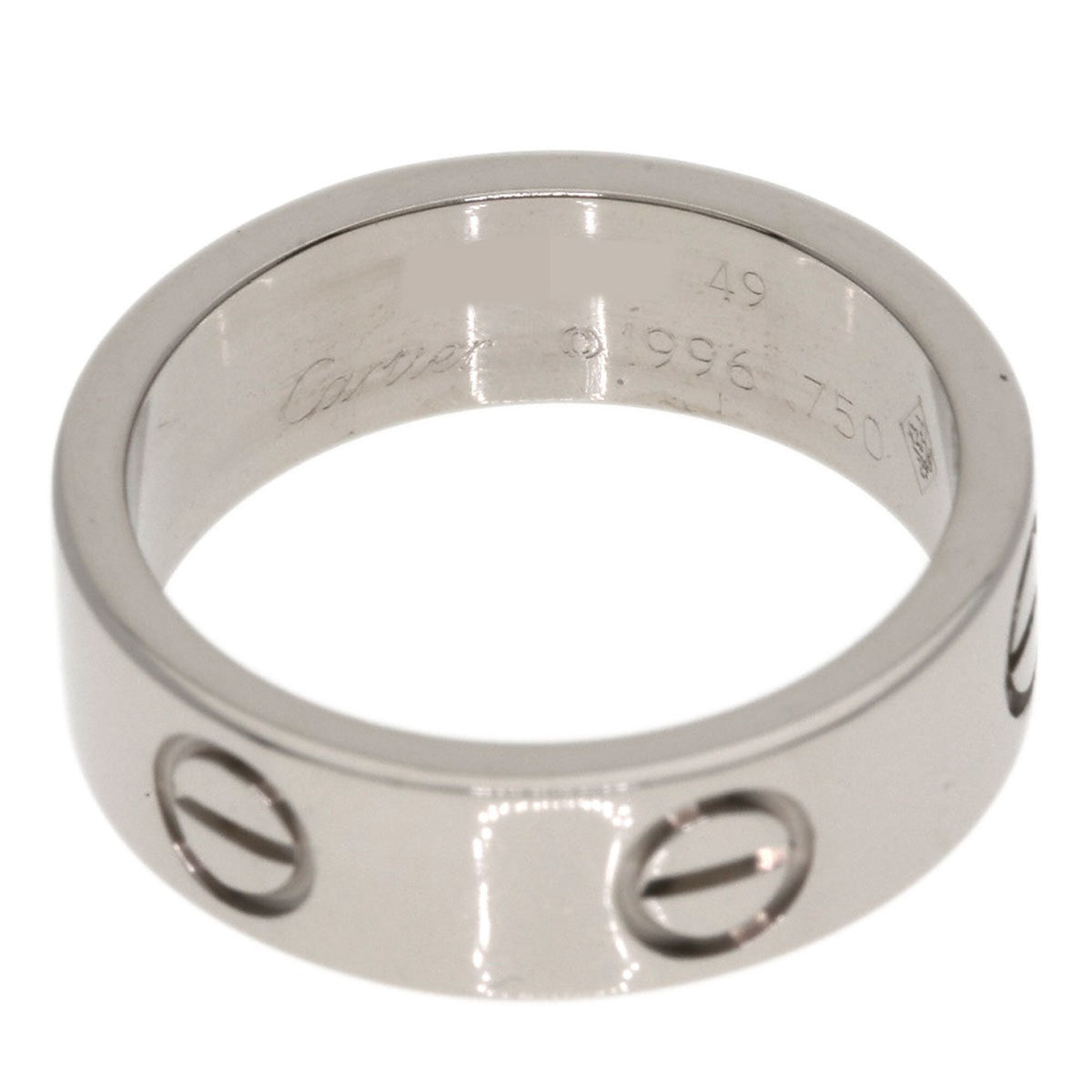 Cartier White Gold (18K) Band Ring (Pre-Owned)