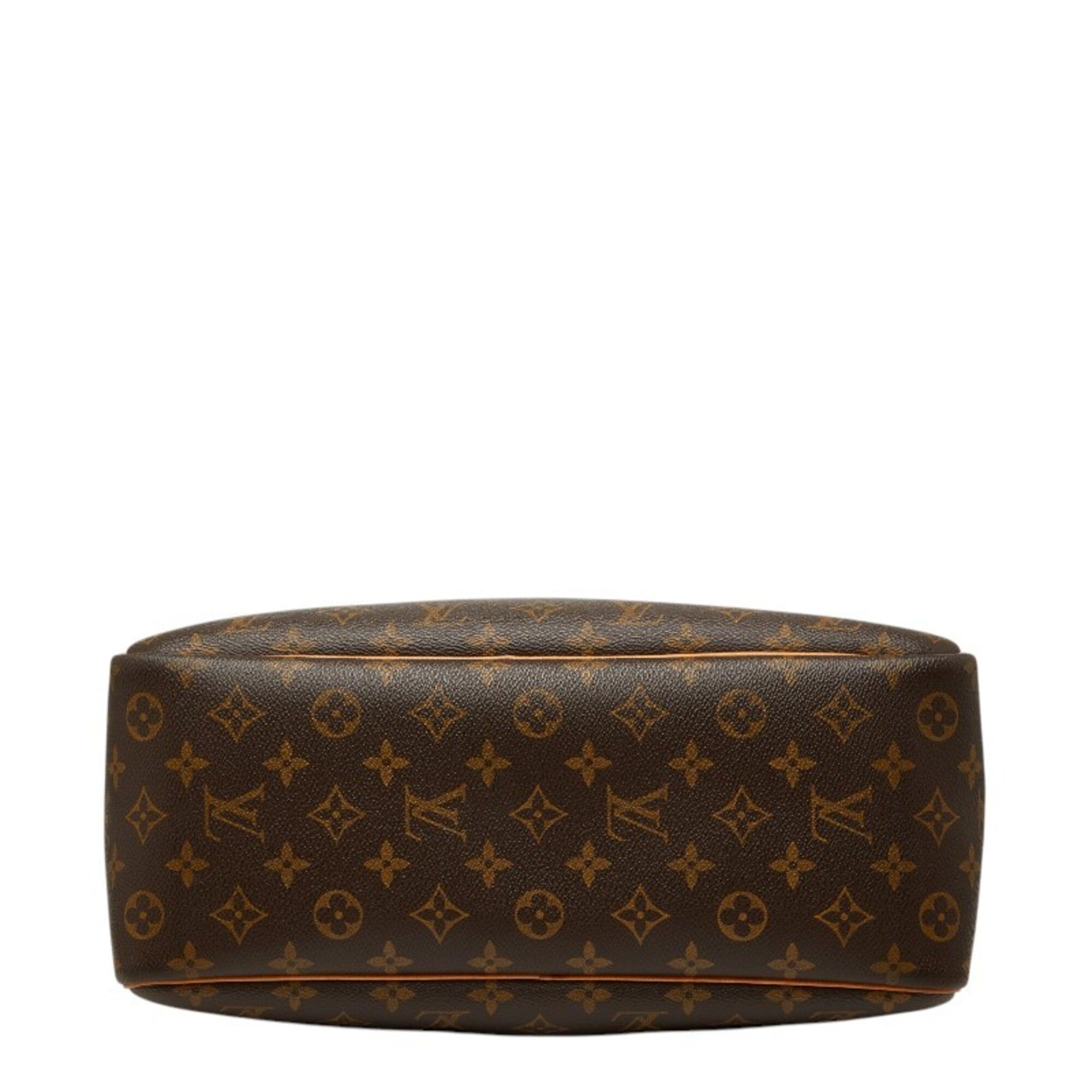 Louis Vuitton Brown Pvc Leather Handbag (Pre-Owned)