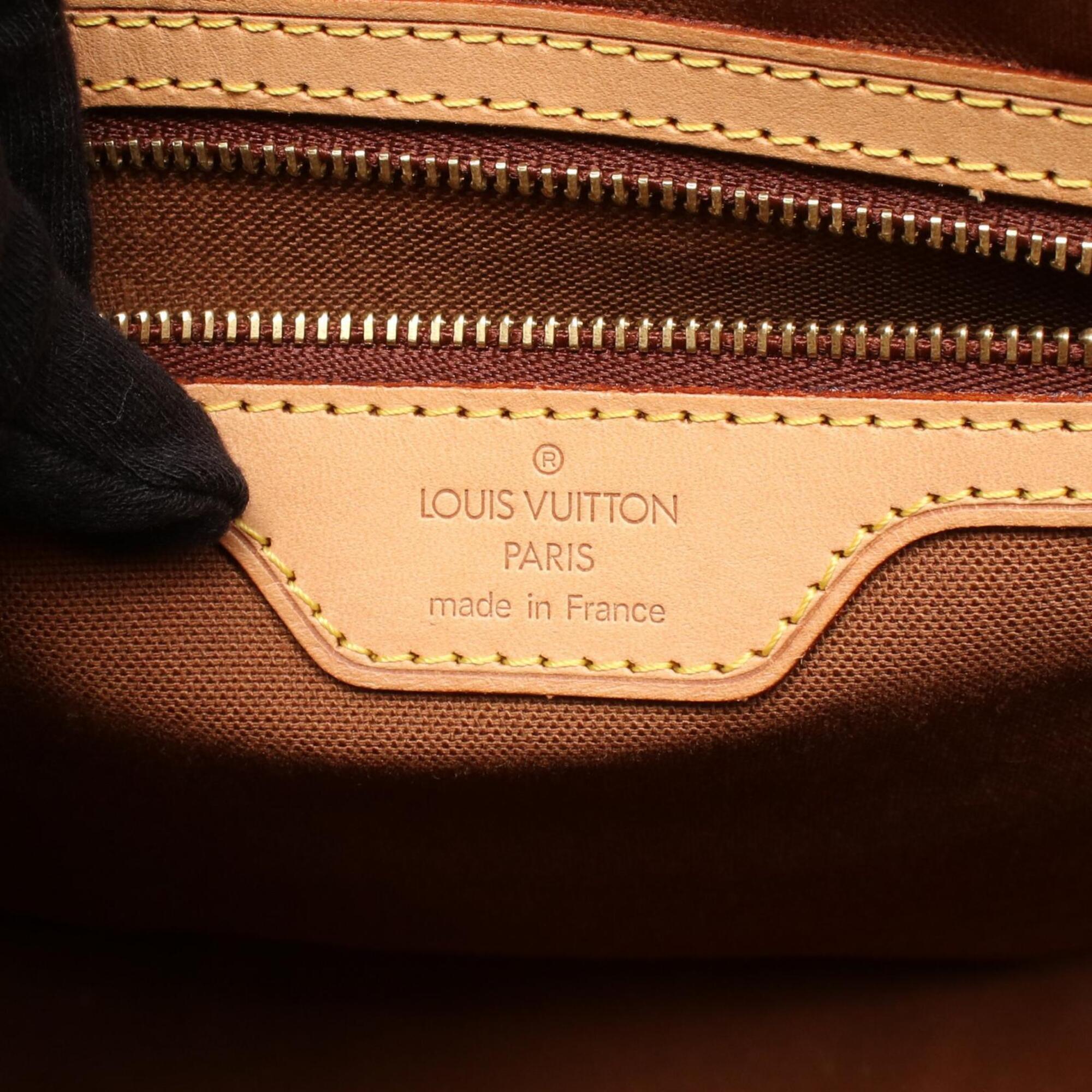 Louis Vuitton Brown Monogram Monogram Handbag Tote Bag (Pre-Owned)