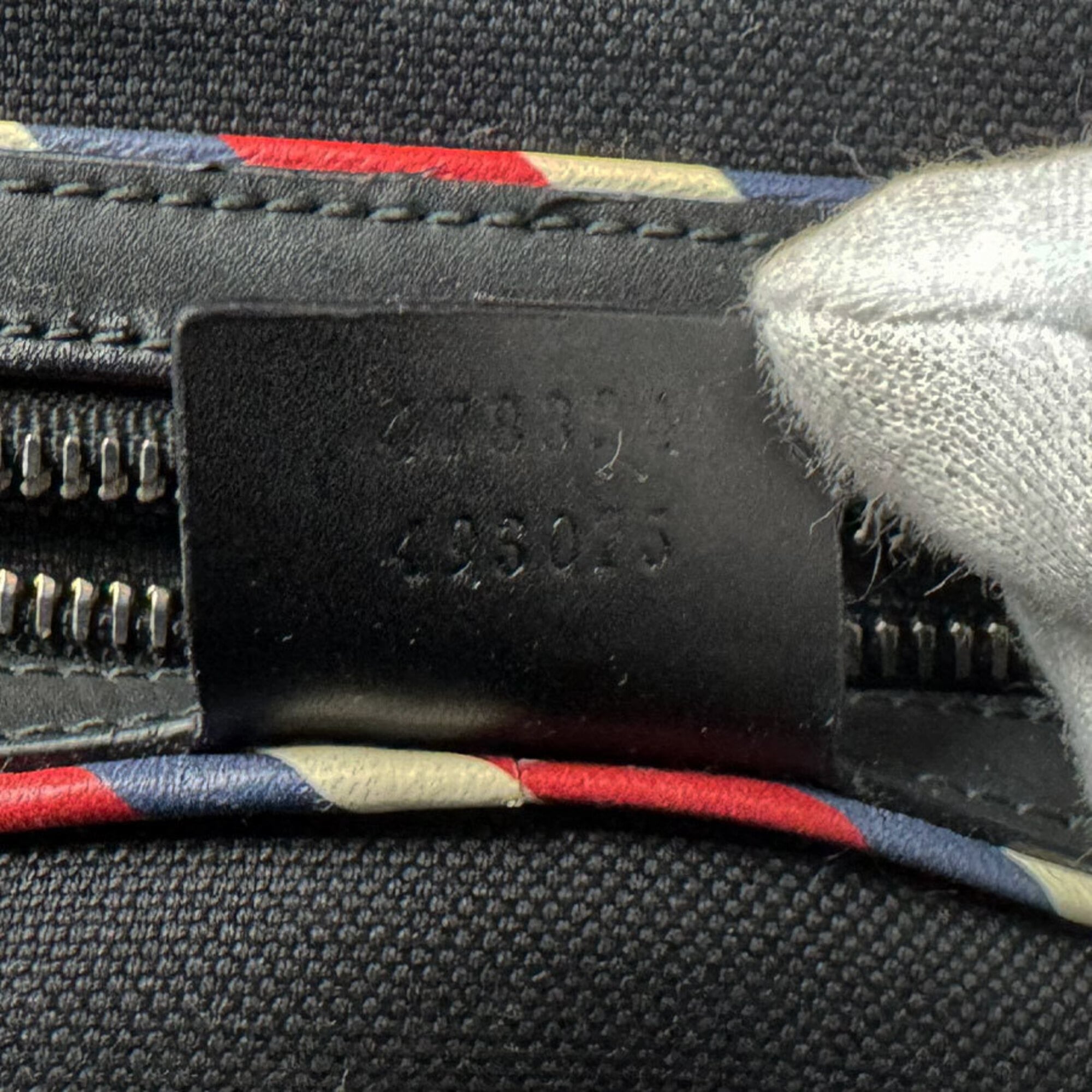 Gucci Black Gray Multi-Color Gg Supreme Backpack (Pre-Owned)
