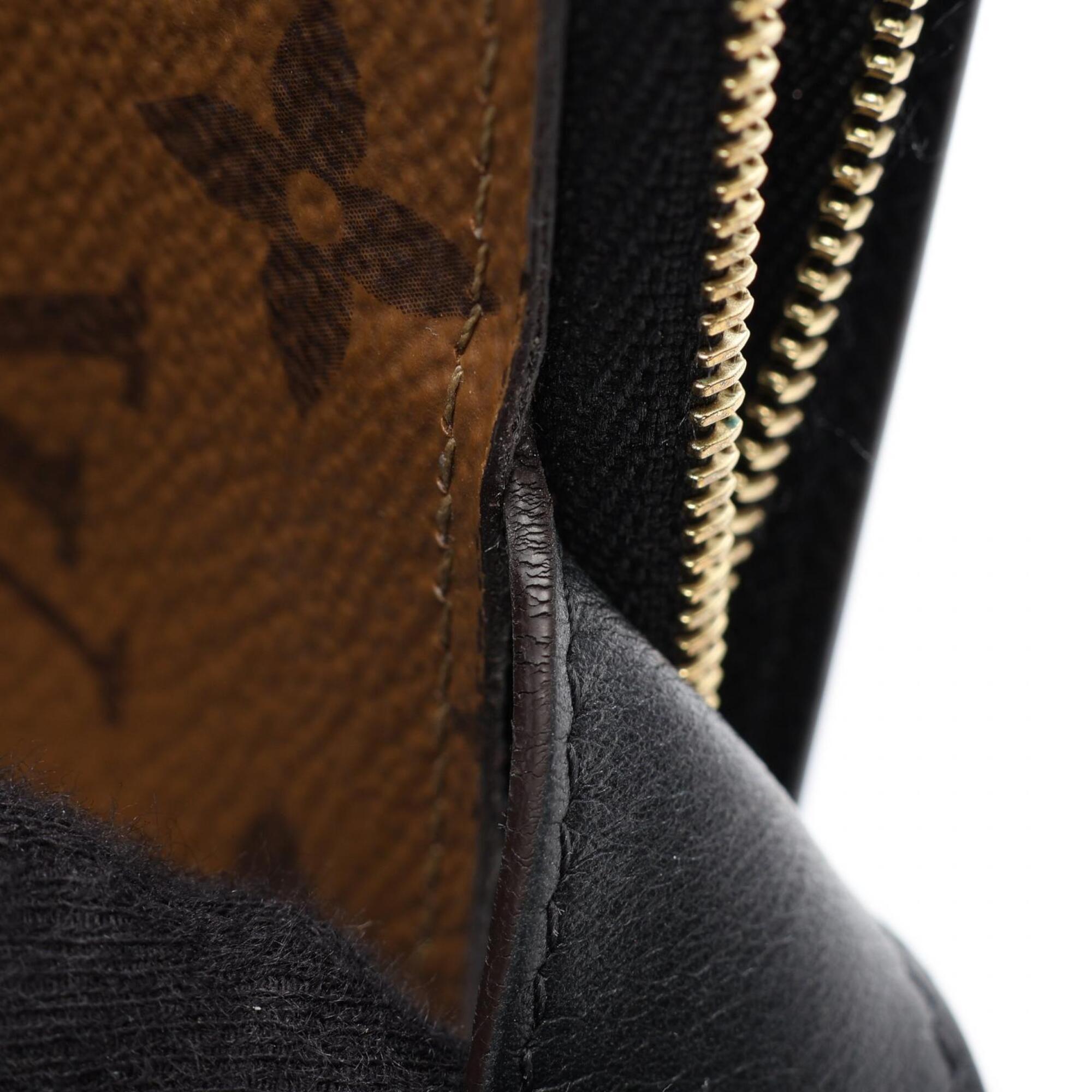 Louis Vuitton Monogram Black Brown Monogram Wallet (Bi-Fold) (Pre-Owned)