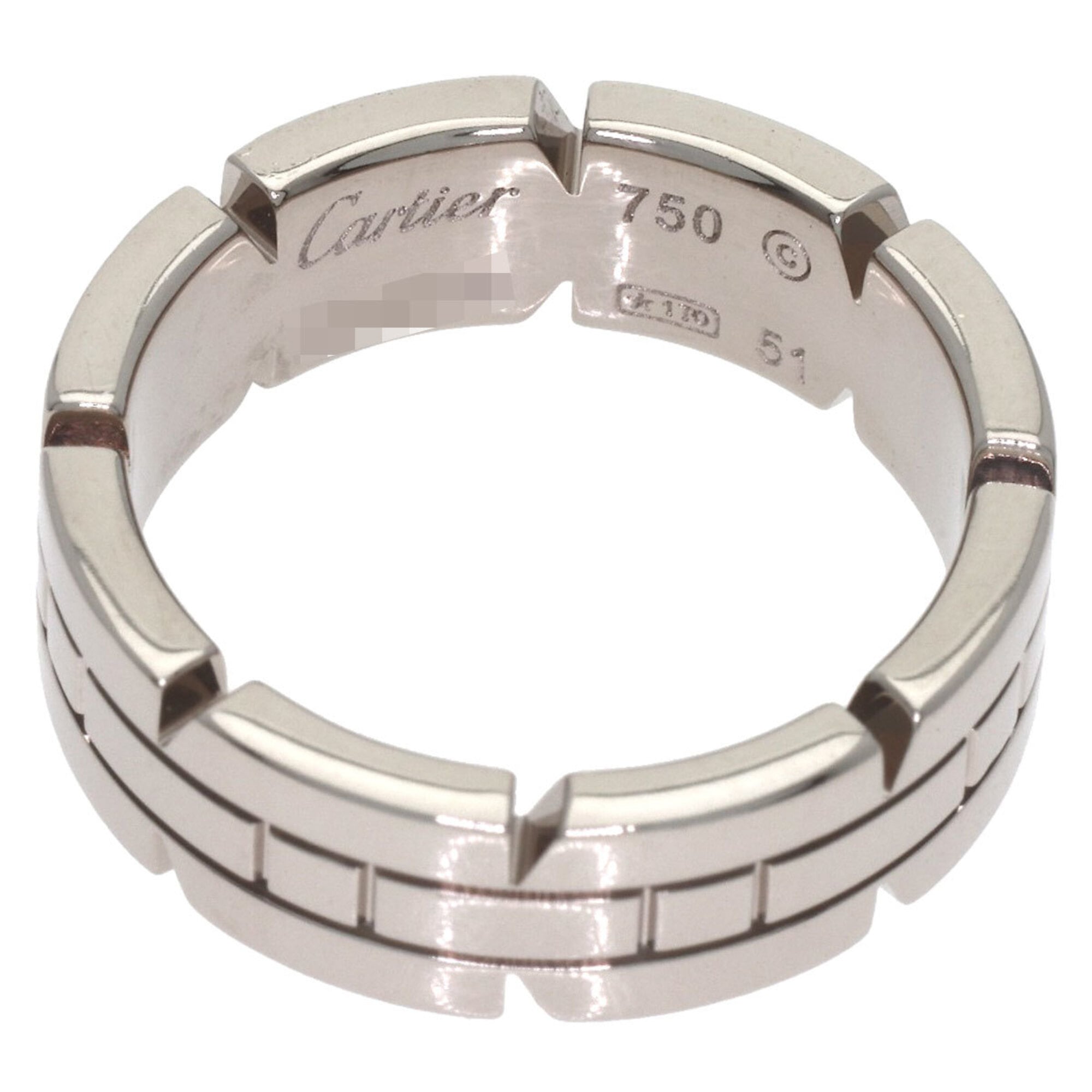 Cartier White Gold (18K) Band Ring (Pre-Owned)