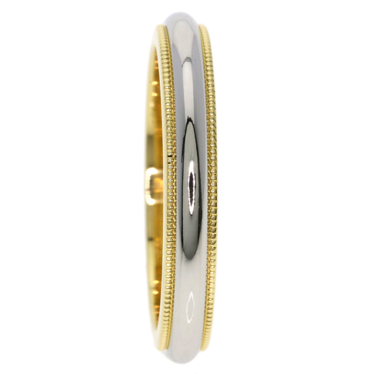 Tiffany Yellow Gold (18K) Platinum 950 Band Ring (Pre-Owned)