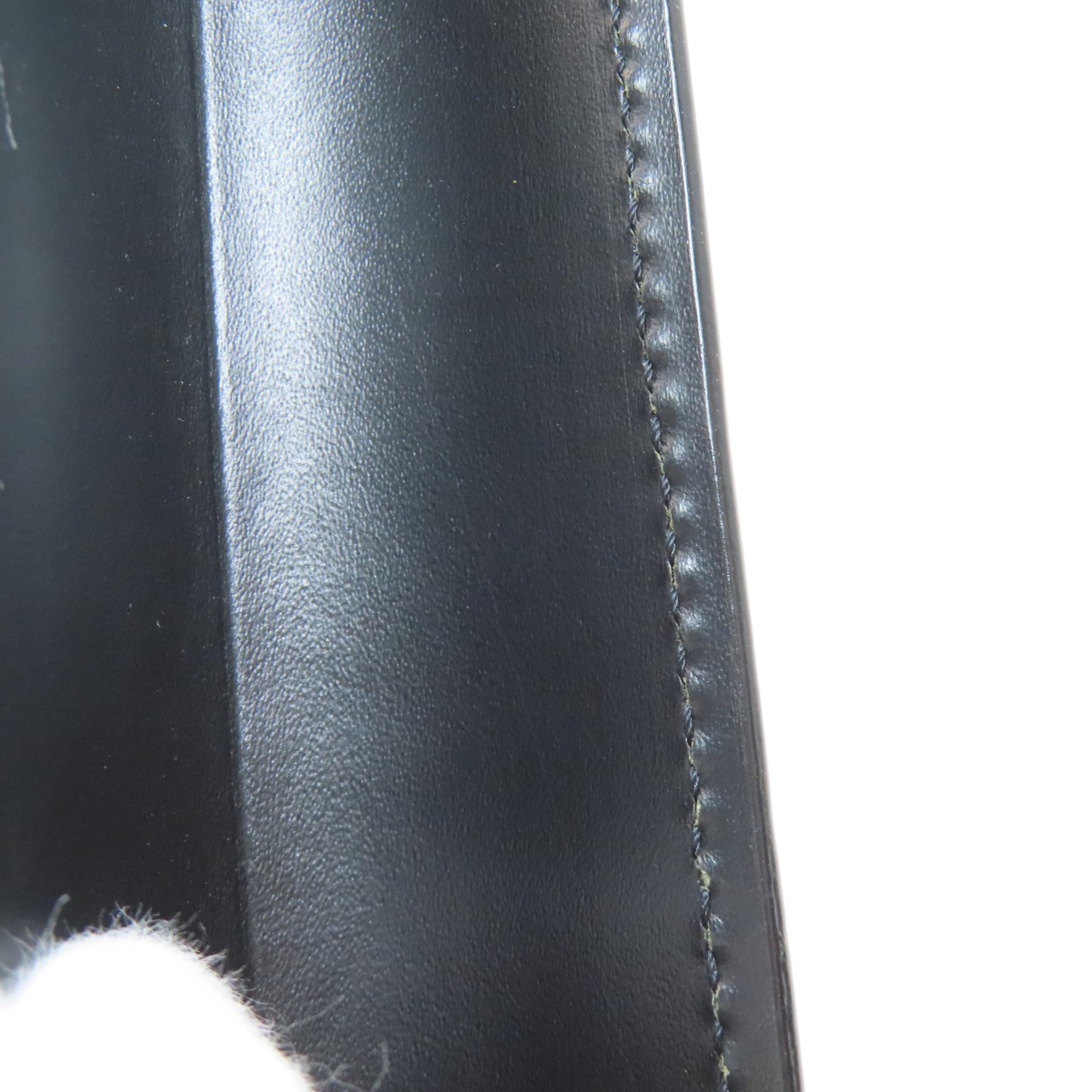 Louis Vuitton Noir Epi Leather Clutch Bag Pochette (Pre-Owned)