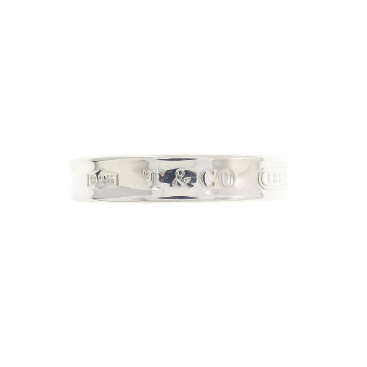 Tiffany 1837 Silver 925 Band Ring (Pre-Owned)