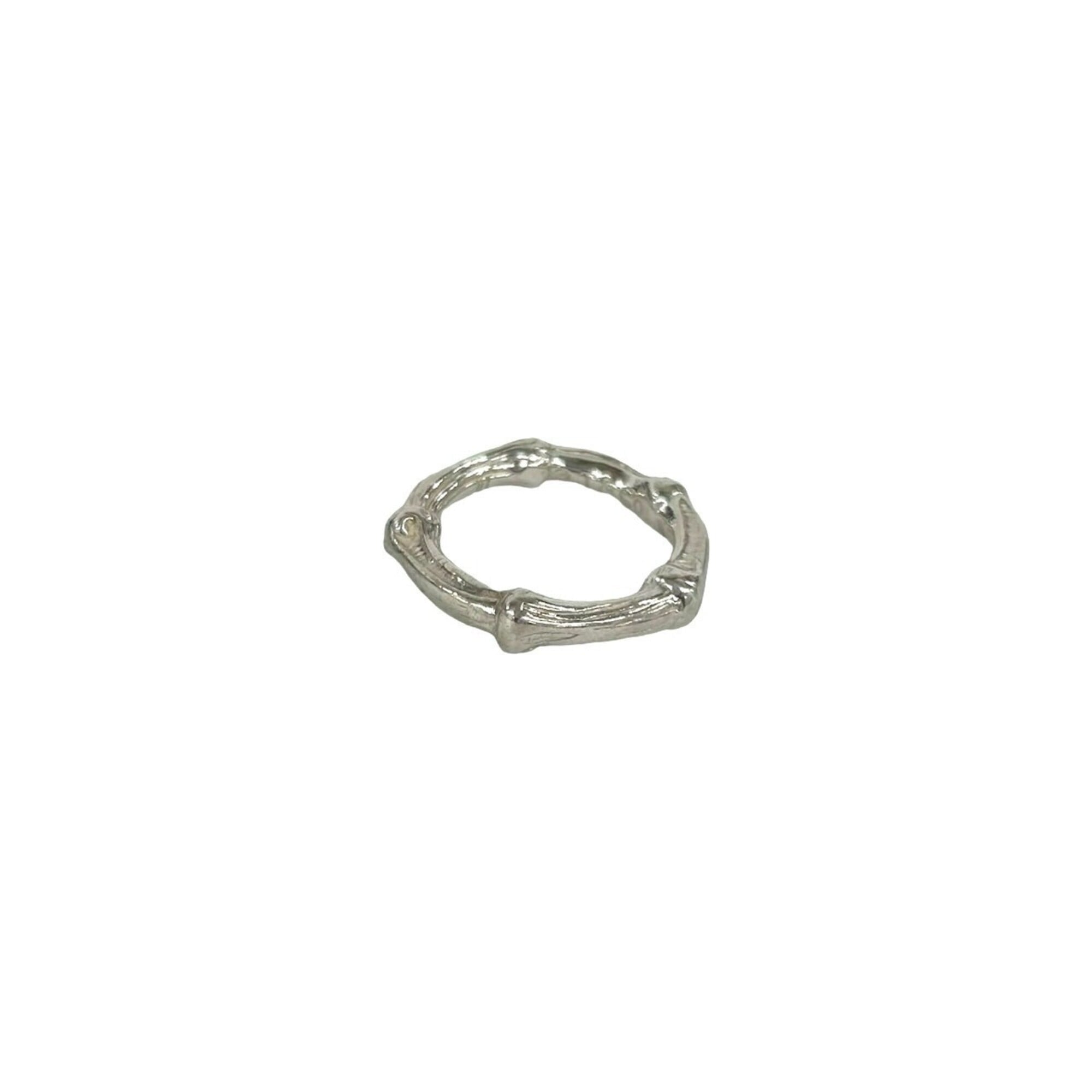 Tiffany Silver Silver 925 Band Ring (Pre-Owned)