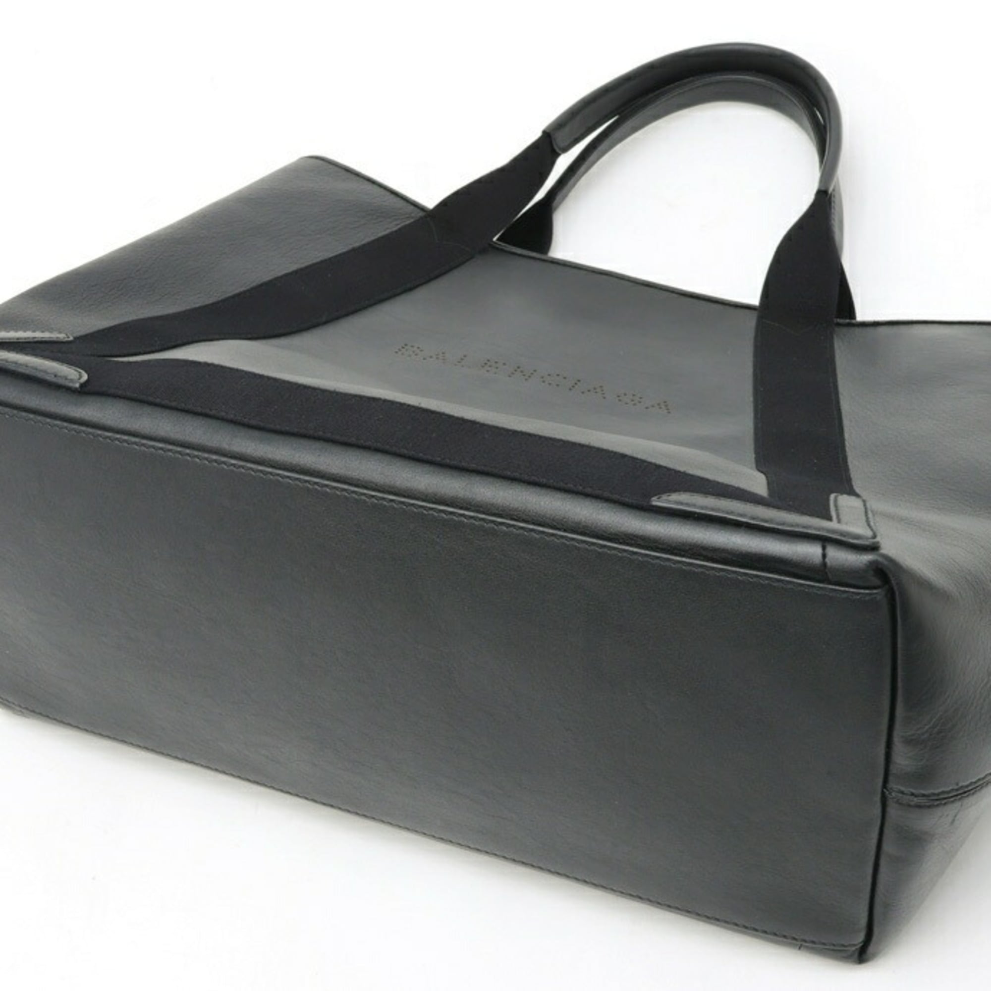 Balenciaga Black Leather Tote Bag (Pre-Owned)