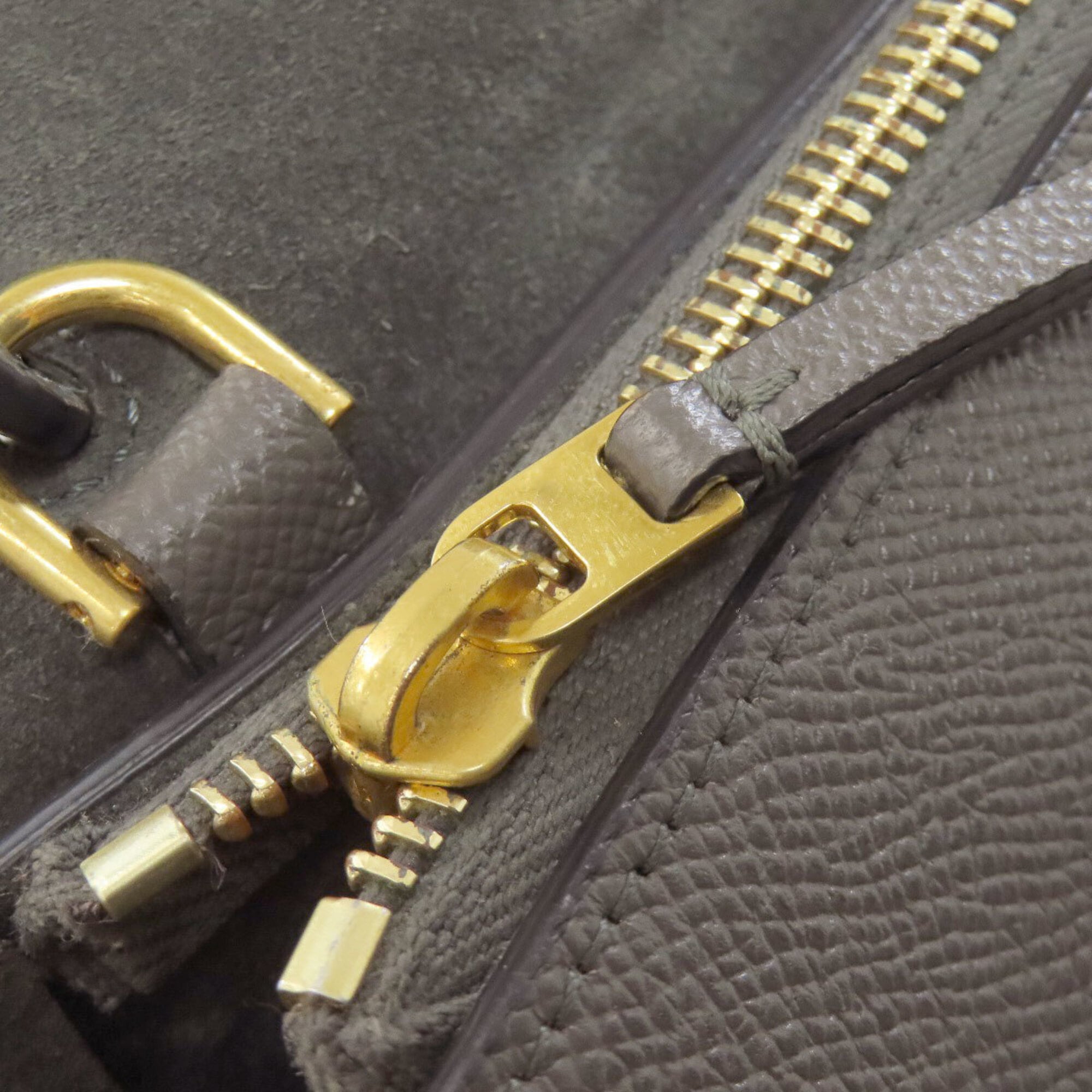 Celine Gray Leather Handbag (Pre-Owned)