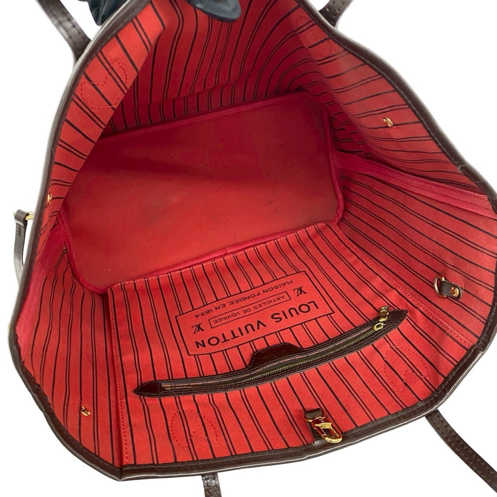 Louis Vuitton Brown Leather Pvc Handbag Shoulder Bag Tote Bag (Pre-Owned)