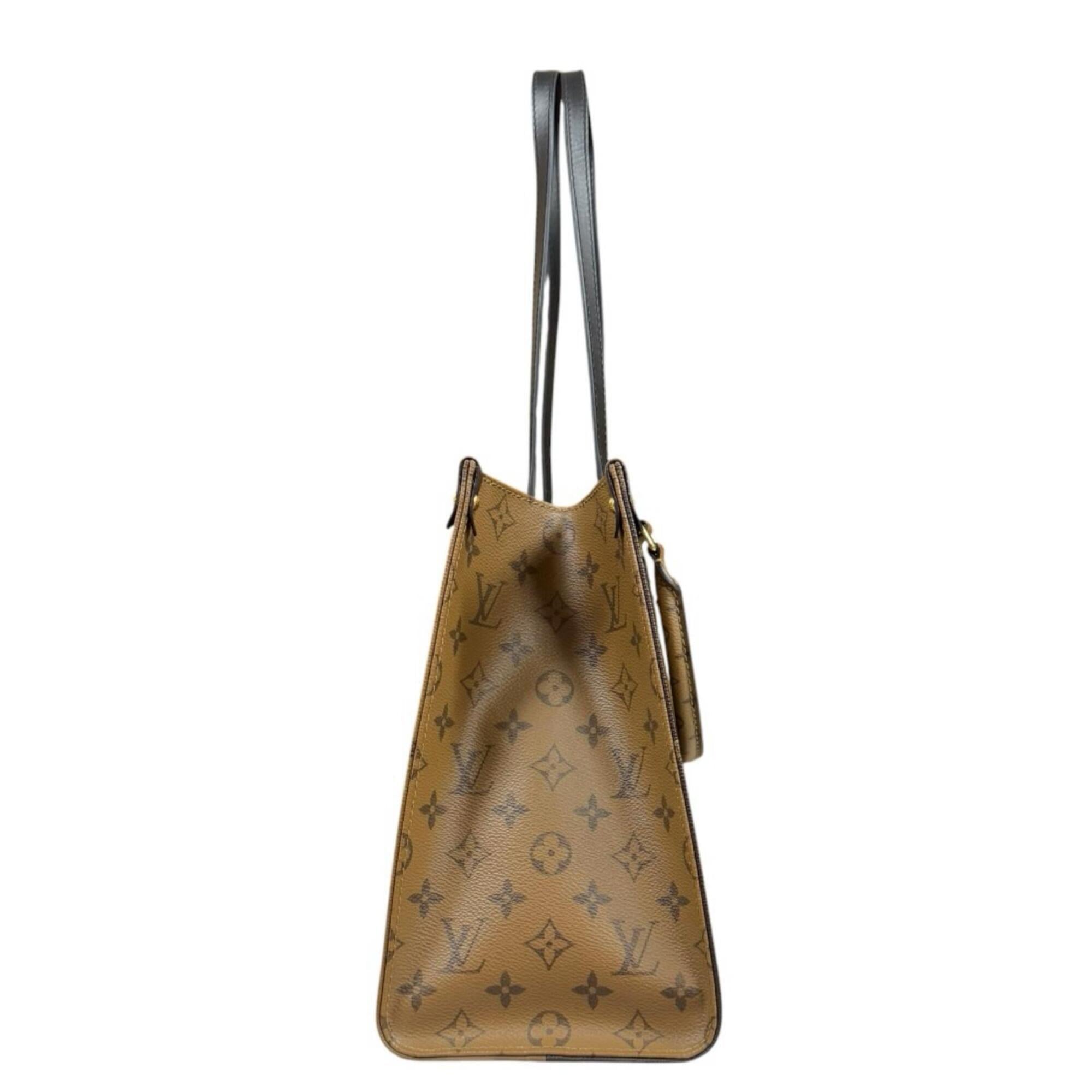 Louis Vuitton Monogram Reverse Brown Monogram Monogram Reverse Tote Bag (Pre-Owned)