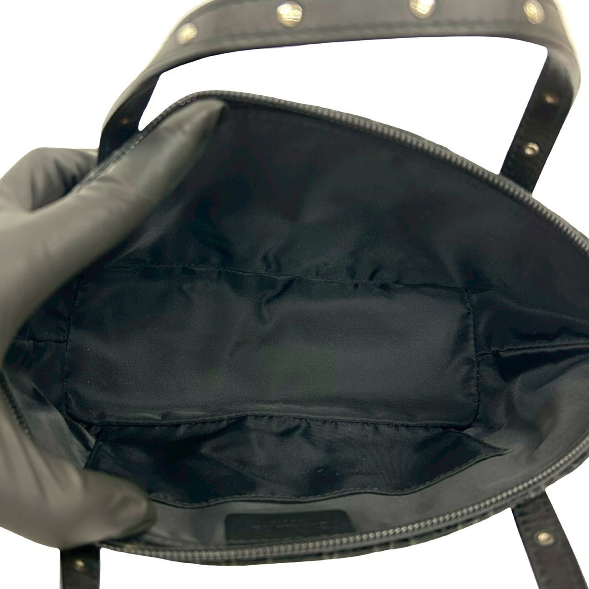 Christian Dior Black Canvas Leather Handbag (Pre-Owned)