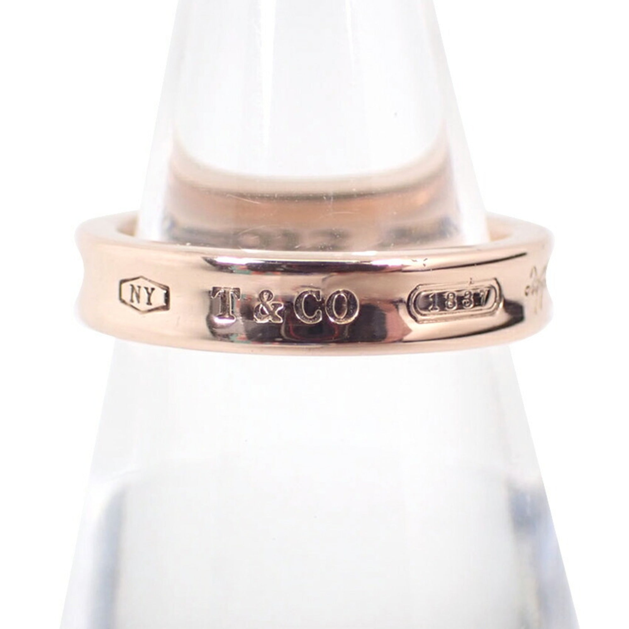 Tiffany Gold Metal Band Ring (Pre-Owned)