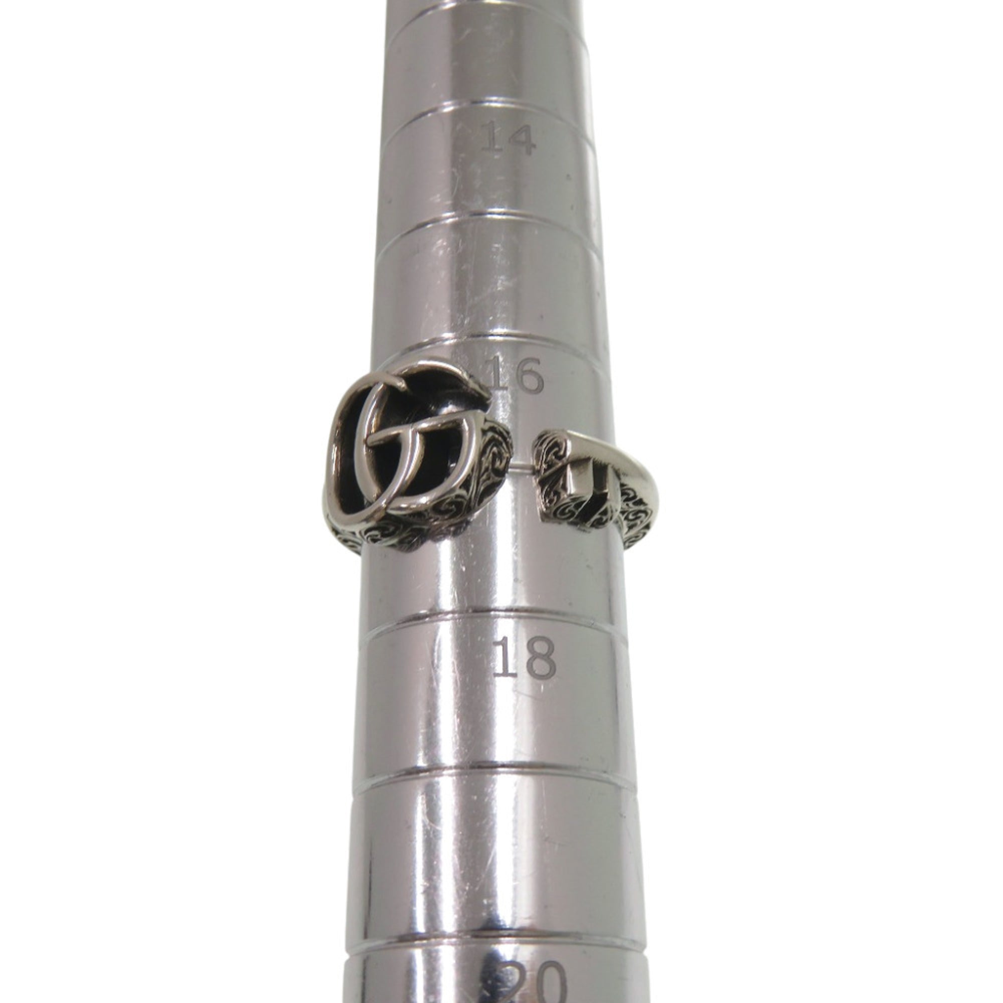 Gucci Silver Silver 925 Band Ring (Pre-Owned)