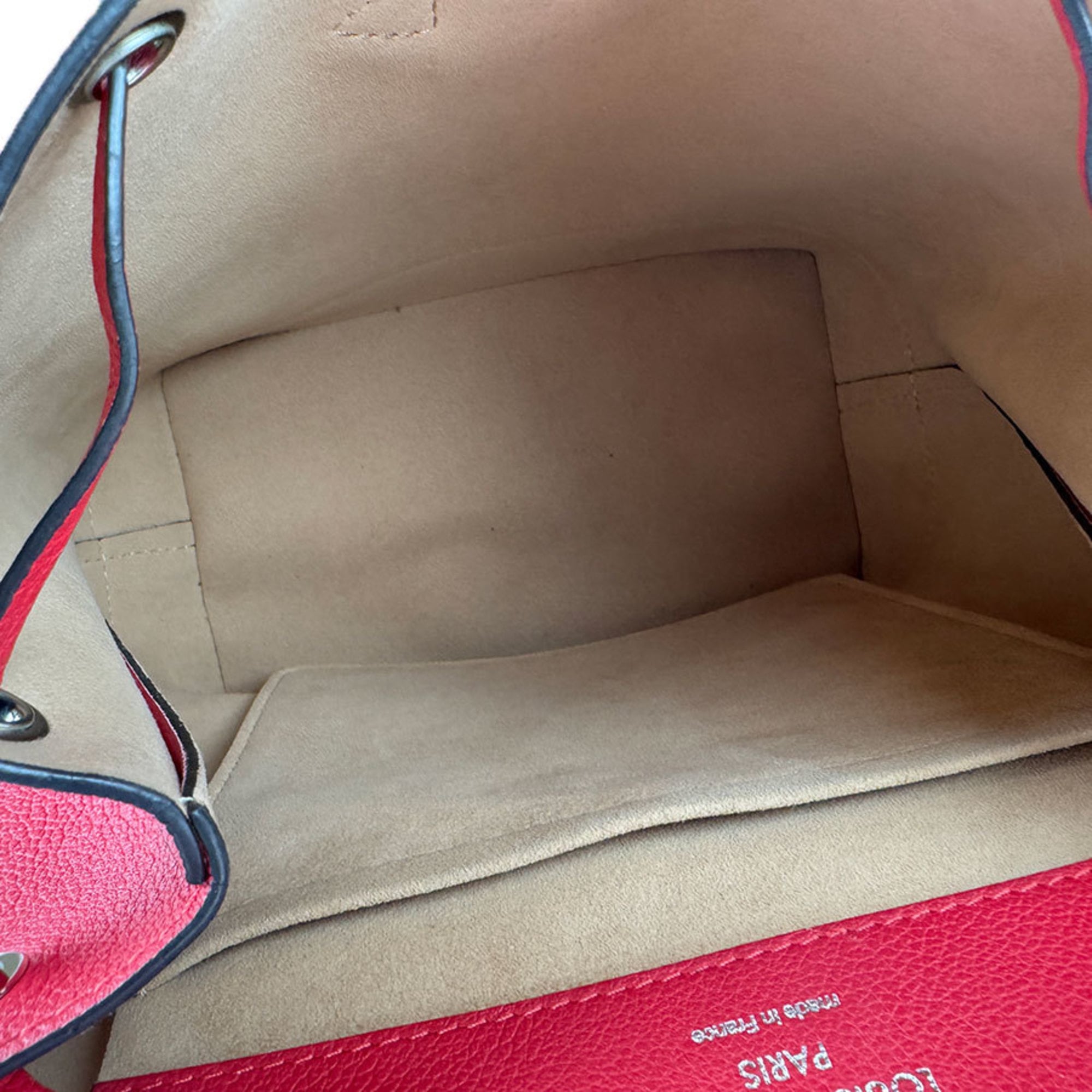 Louis Vuitton Ruby Leather Backpack (Pre-Owned)