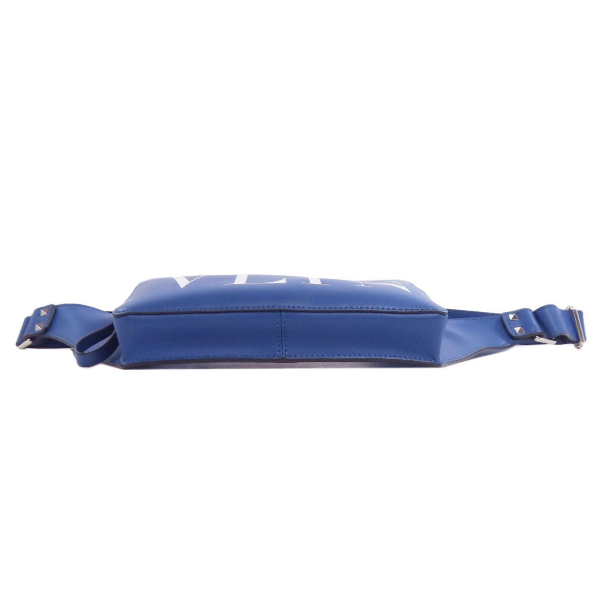 Valentino Blue Leather Sling Bag (Pre-Owned)
