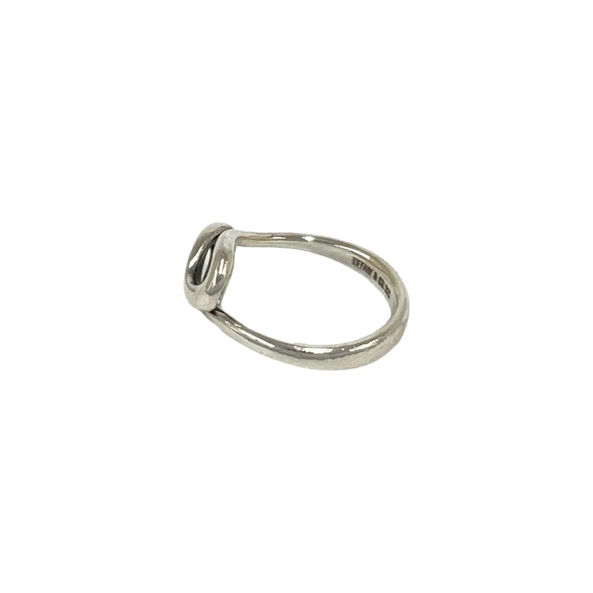 Tiffany Silver Silver 925 Band Ring (Pre-Owned)