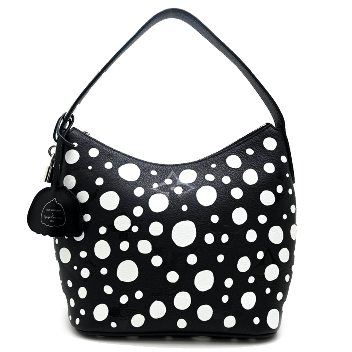 Louis Vuitton Black Blanc Noir White Monogram Empreinte Shoulder Bag (Pre-Owned)