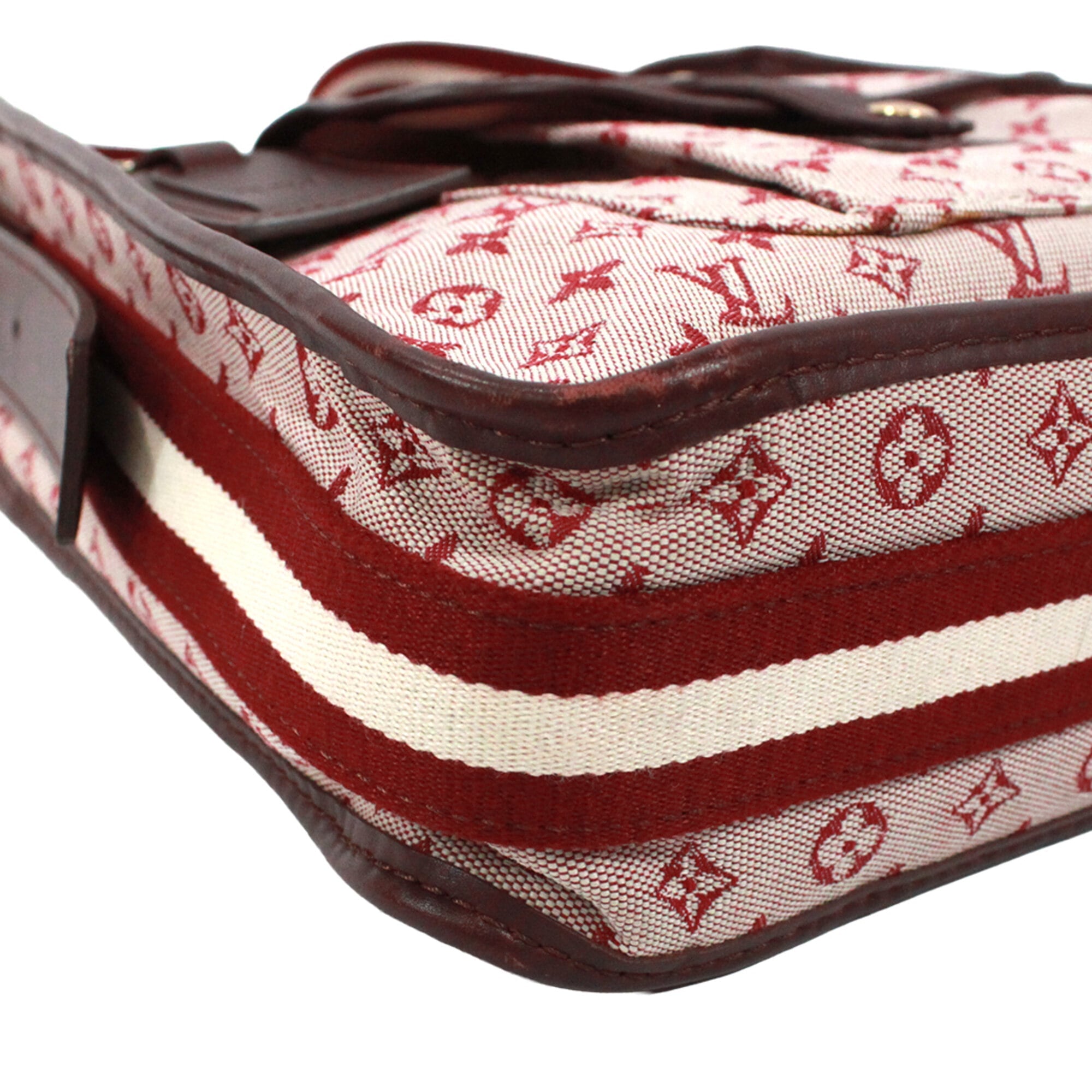 Louis Vuitton Cerise Red Color Monogram Mini Shoulder Bag (Pre-Owned)