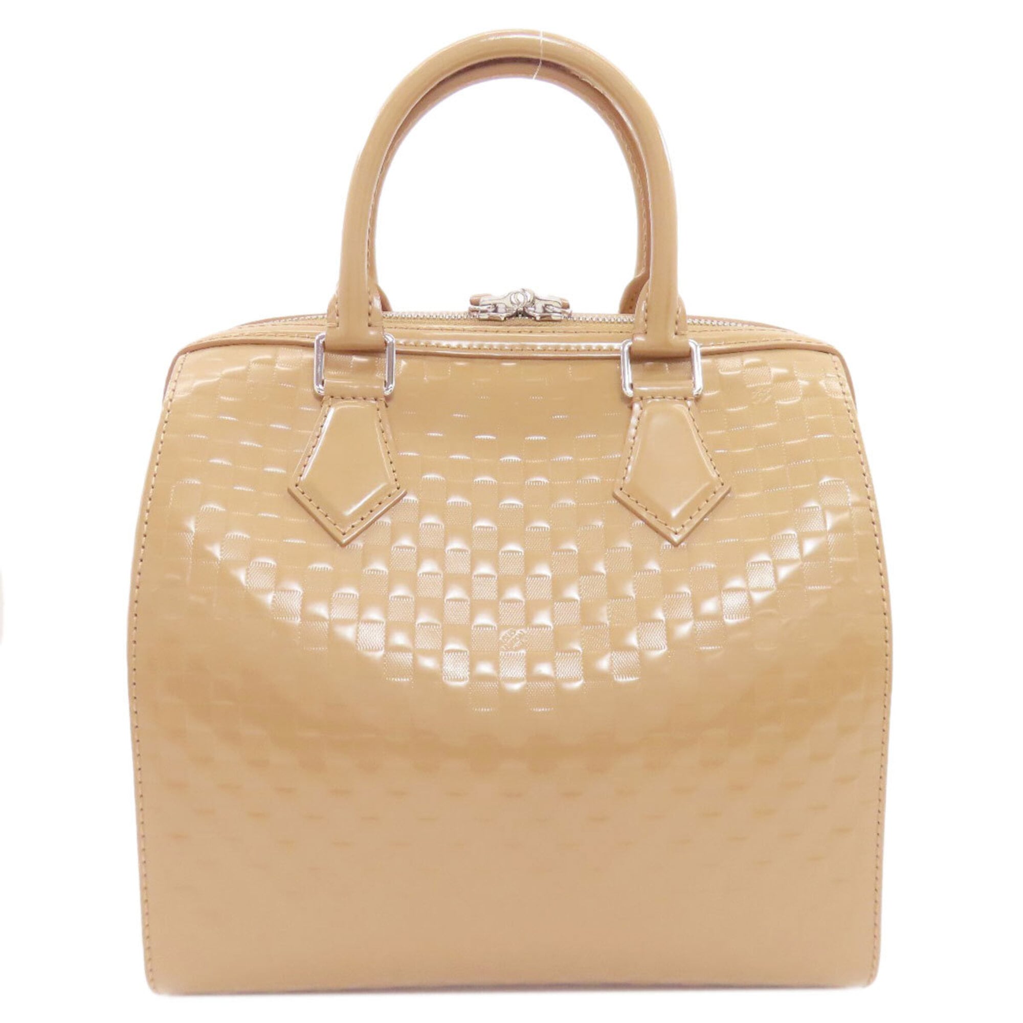 Louis Vuitton Damier Beige Leather Handbag (Pre-Owned)