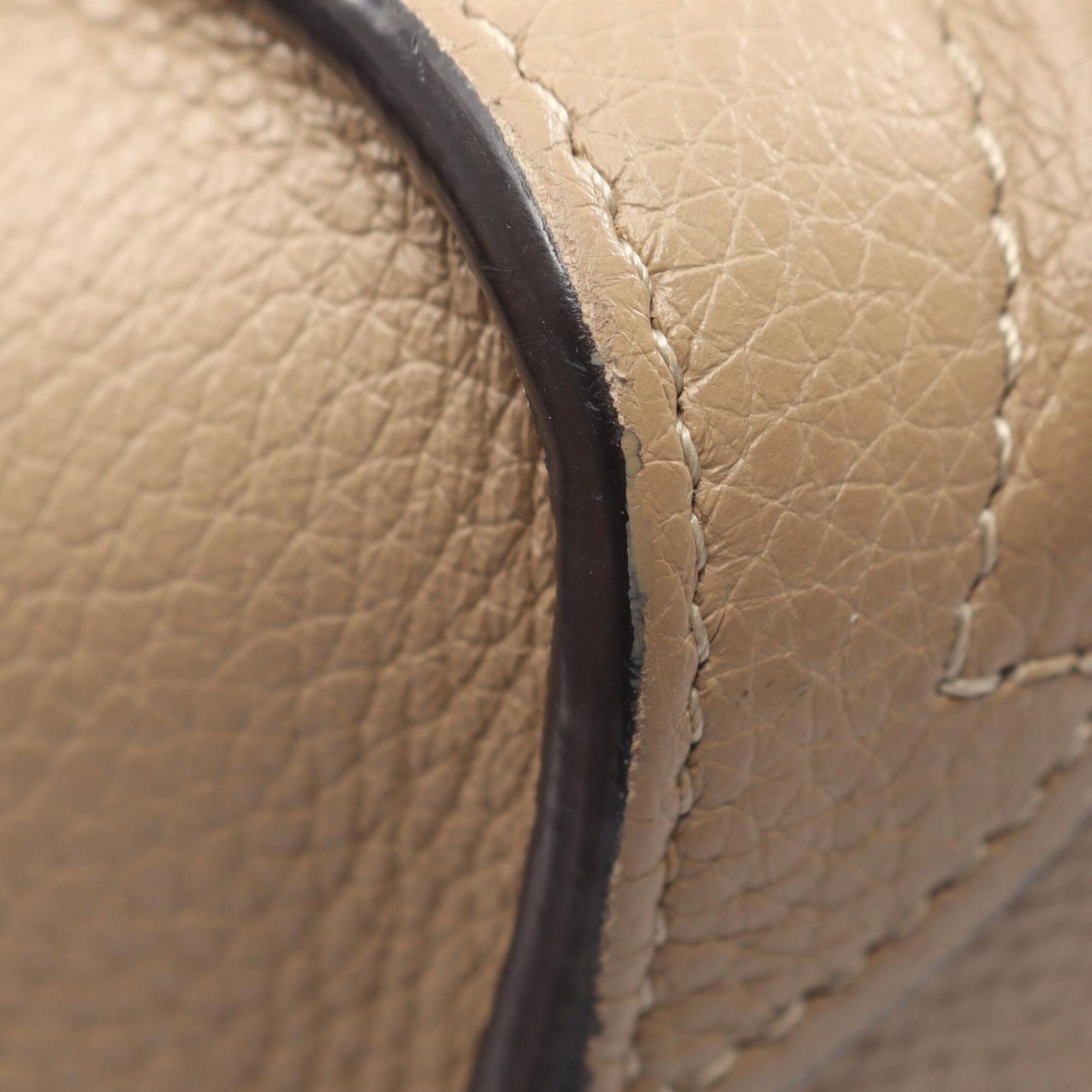 Celine Beige Leather Handbag (Pre-Owned)