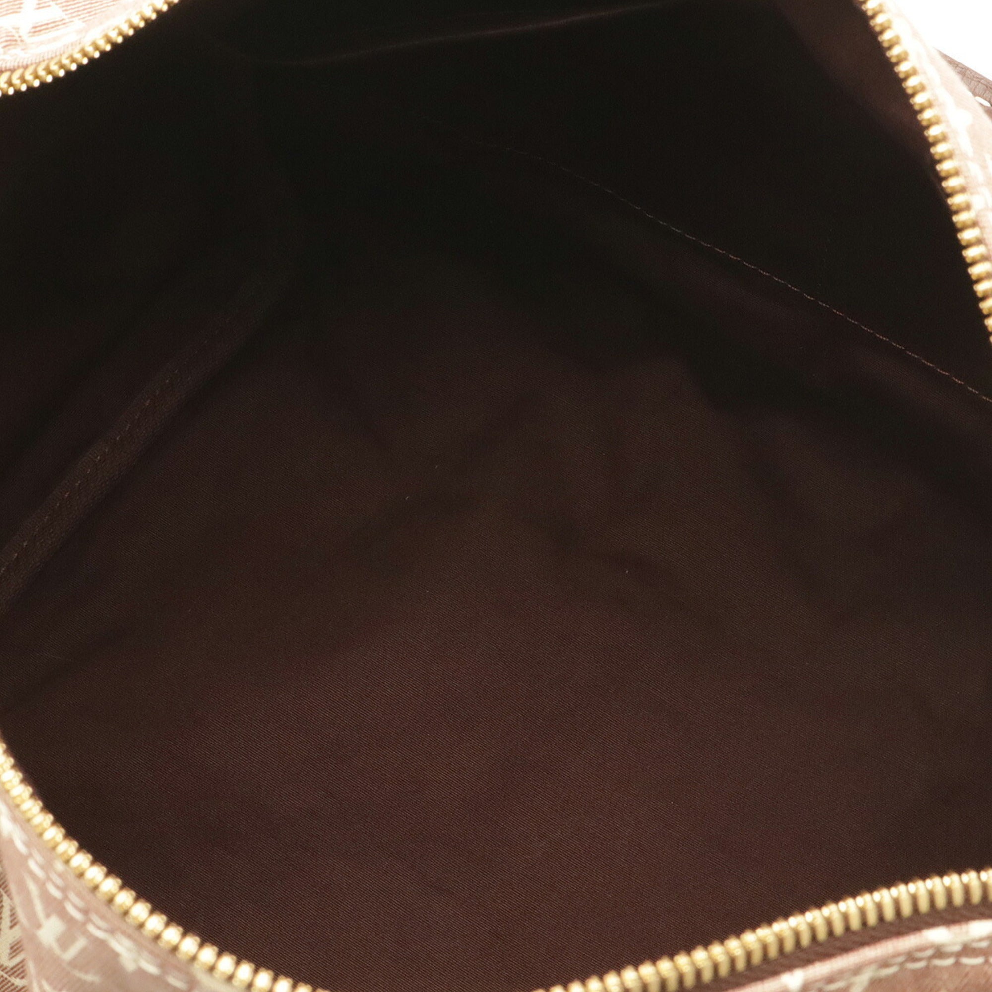 Louis Vuitton Sepia Canvas Leather Handbag Shoulder Bag (Pre-Owned)