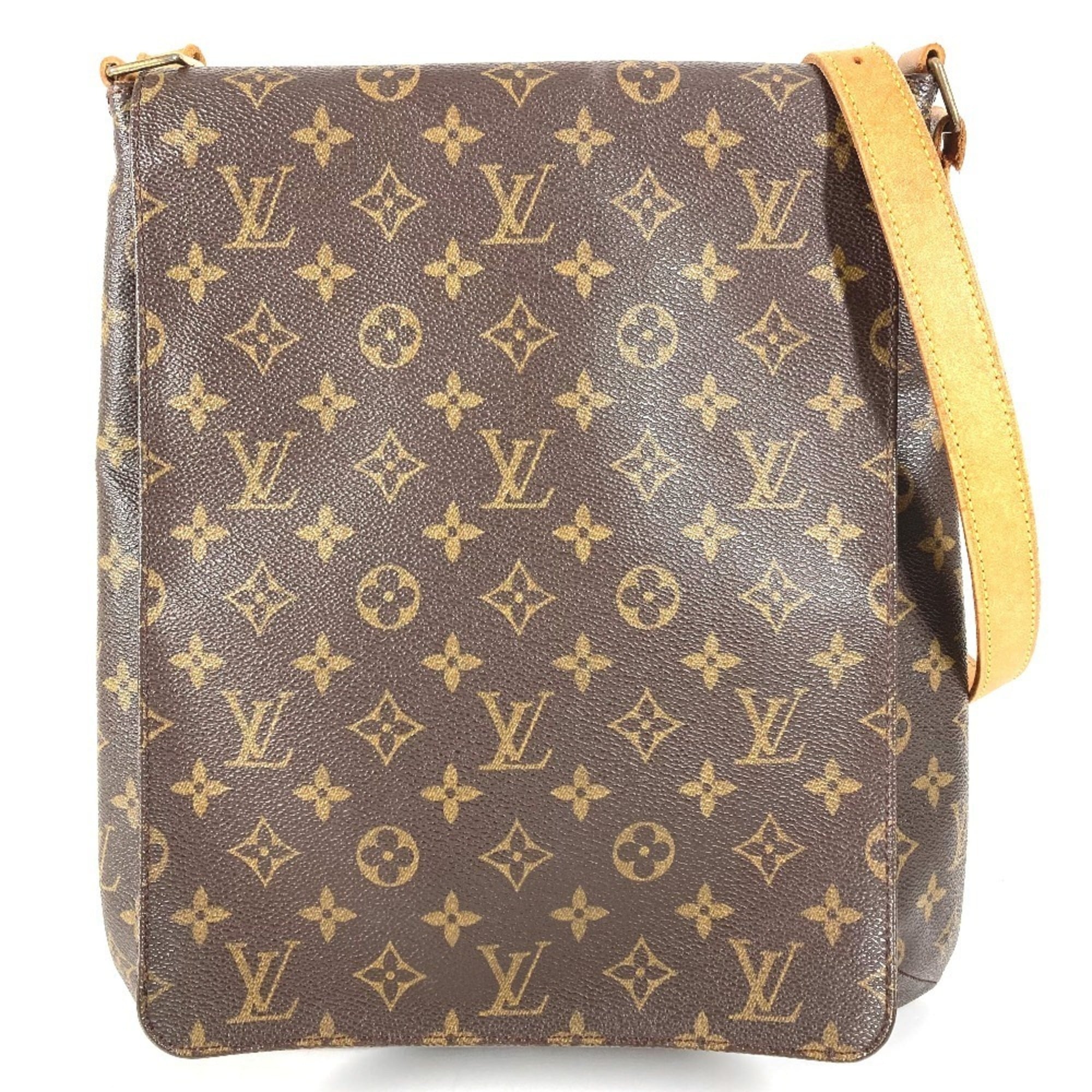 Louis Vuitton Brown Monogram Shoulder Bag (Pre-Owned)