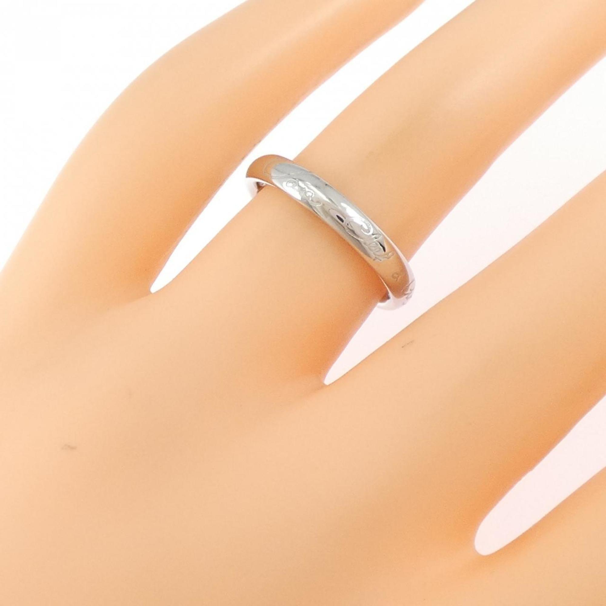 Van Cleef & Arpels Platinum 950 Band Ring (Pre-Owned)