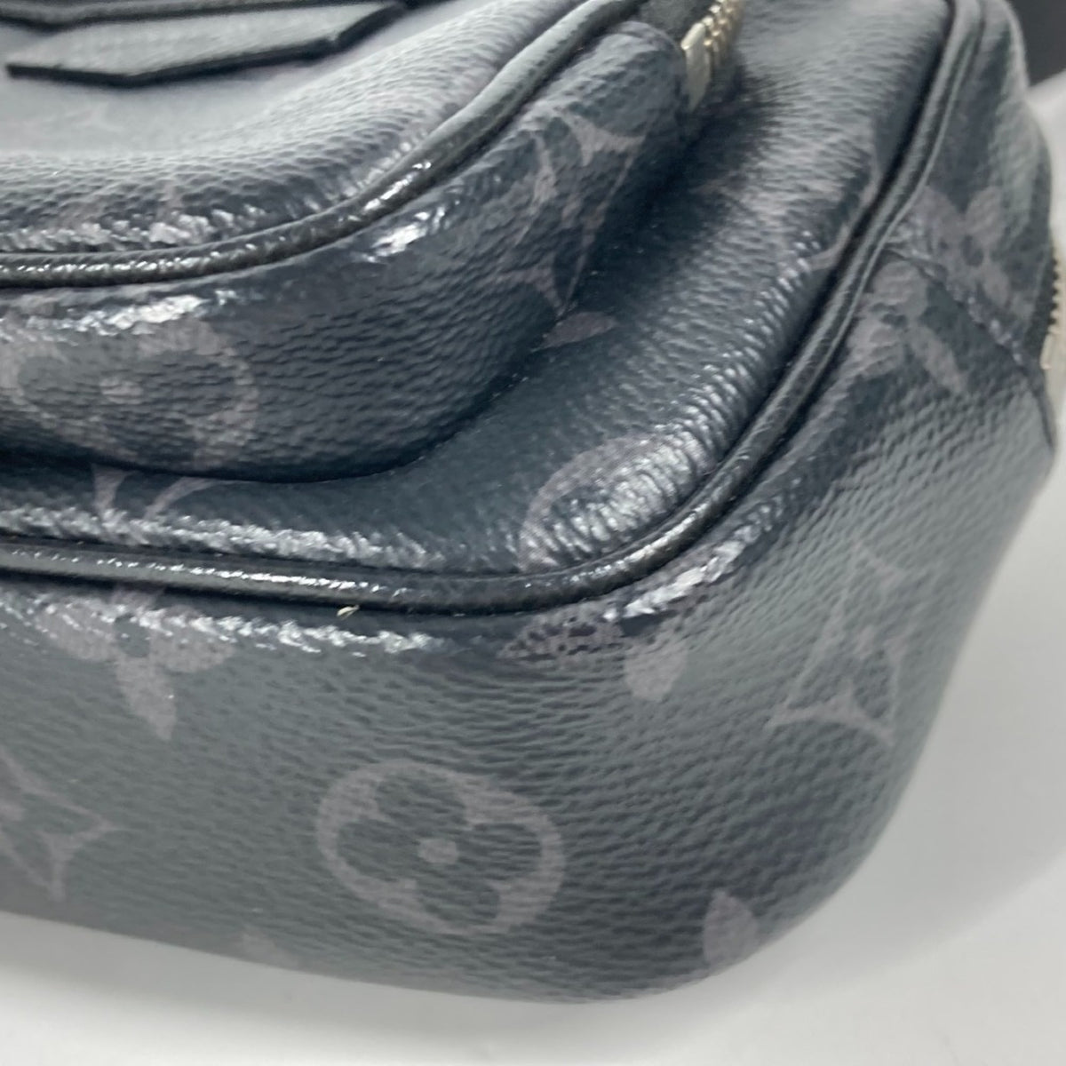 Louis Vuitton Black Monogram Eclipse Shoulder Bag (Pre-Owned)
