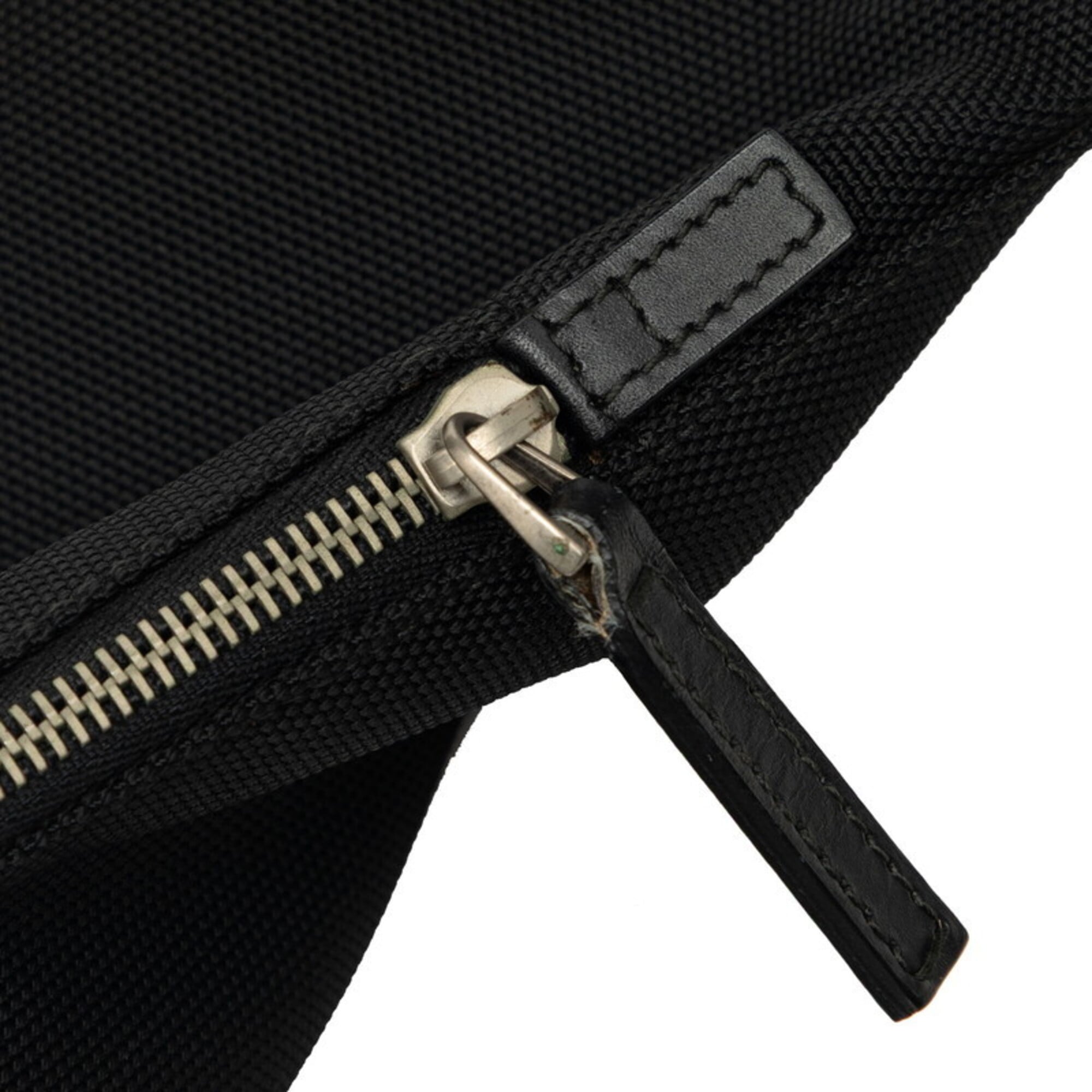 Gucci Black Canvas Backpack (Pre-Owned)
