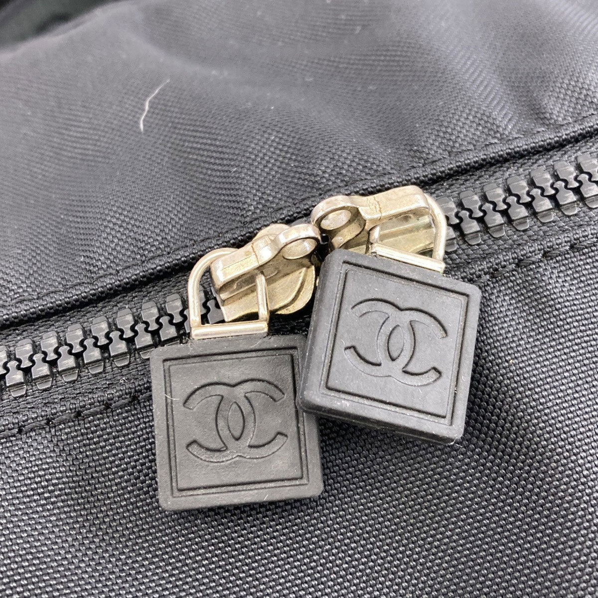 Chanel Sport Black Nylon Boston Bag (Pre-Owned)