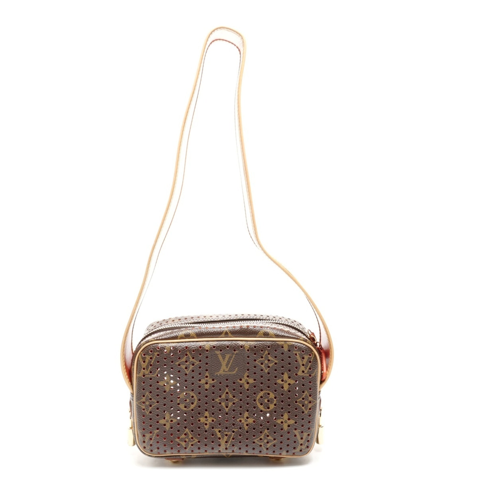 Louis Vuitton Brown Monogram Monogram Perforated Shoulder Bag (Pre-Owned)